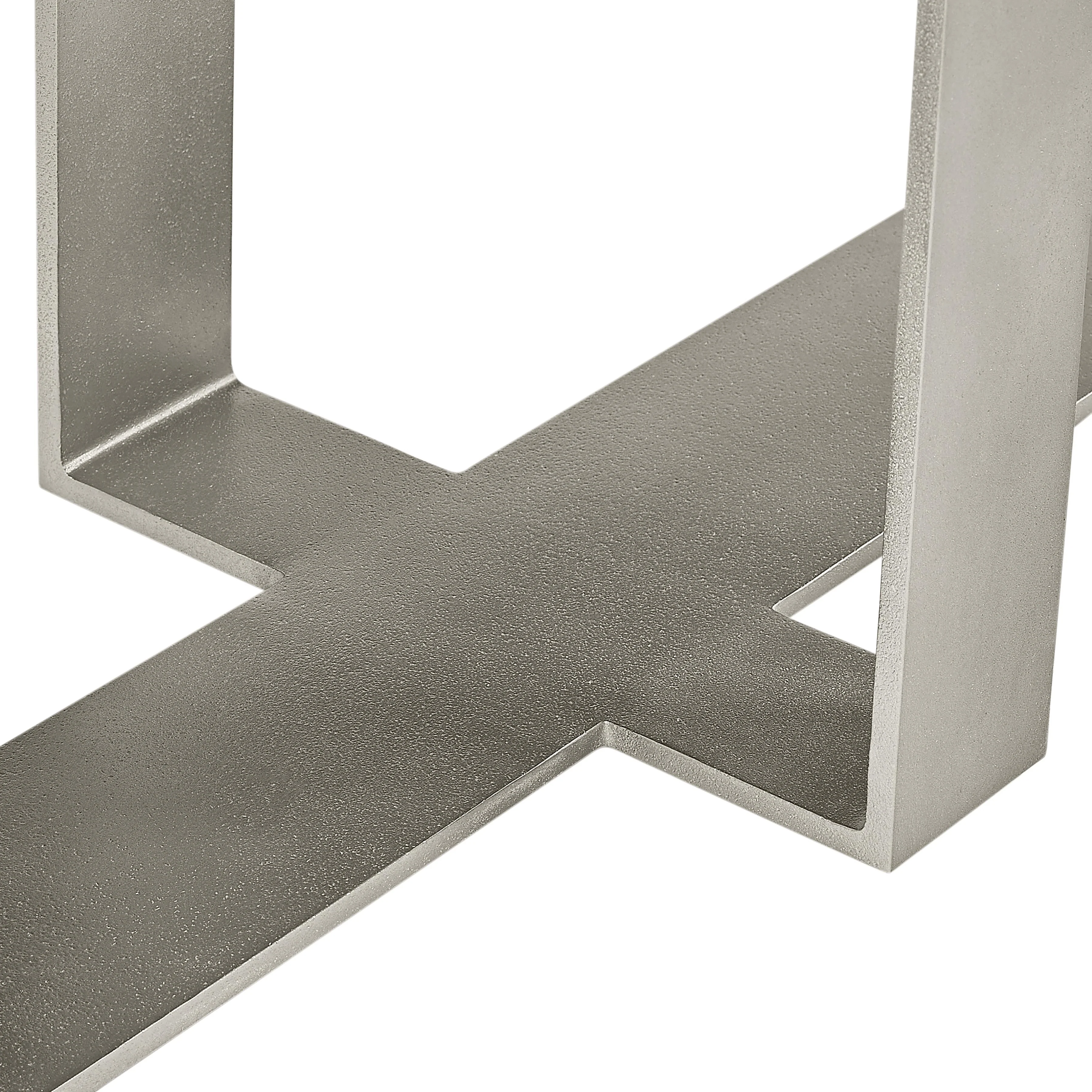 Tempo Satin Nickel/Larza Console Table - Image 7