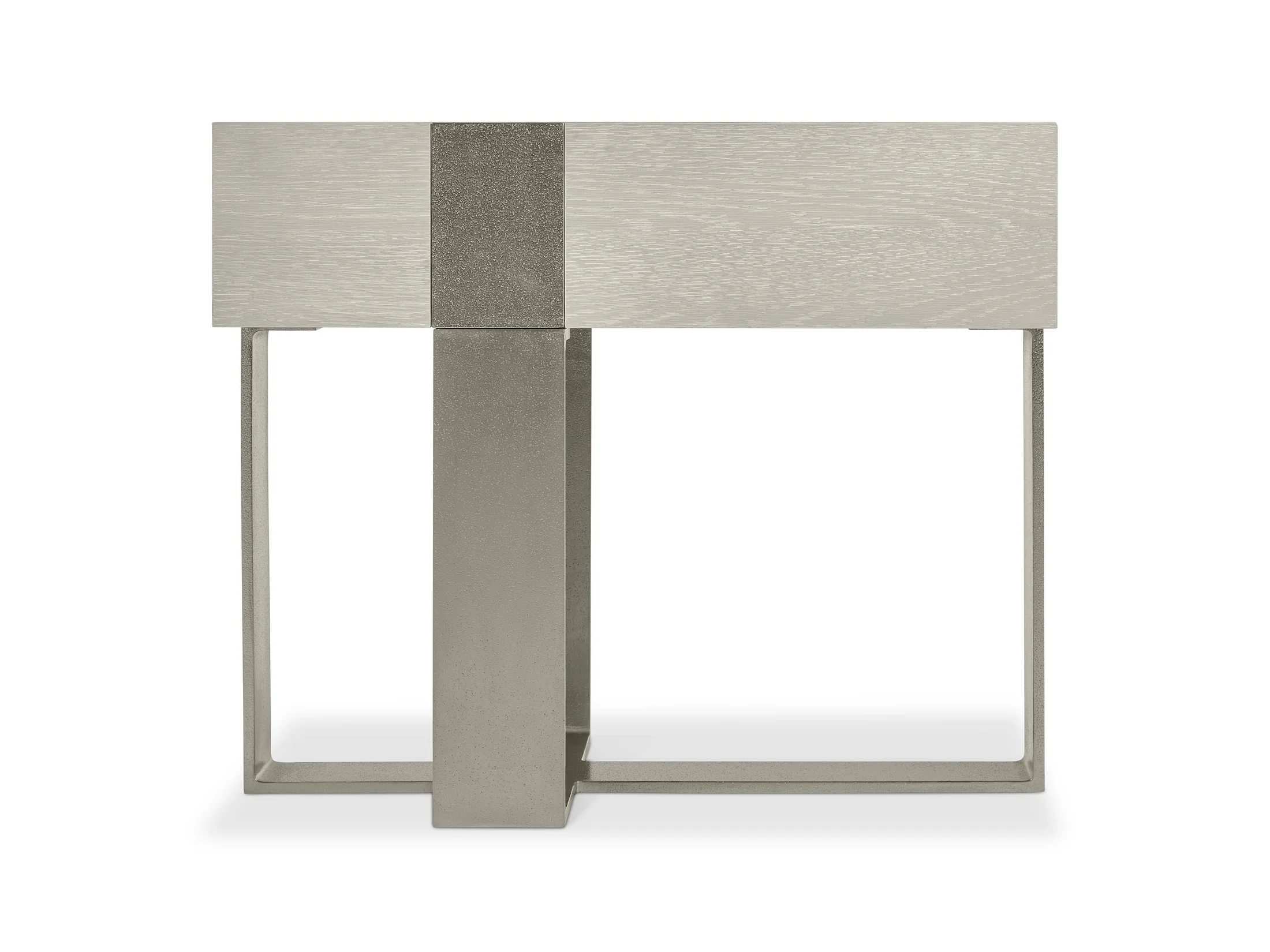 Tempo Satin Nickel/Larza Nightstand