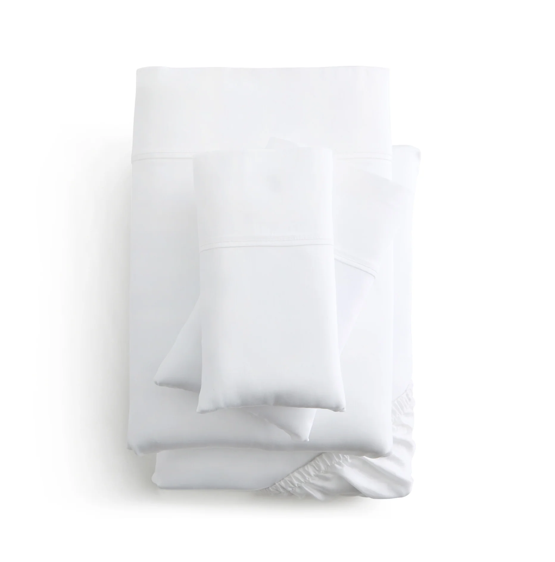 TENCEL Ecru Cal King Botanical Sheet Set with TENCEL Lyocell Fiber - Image 3