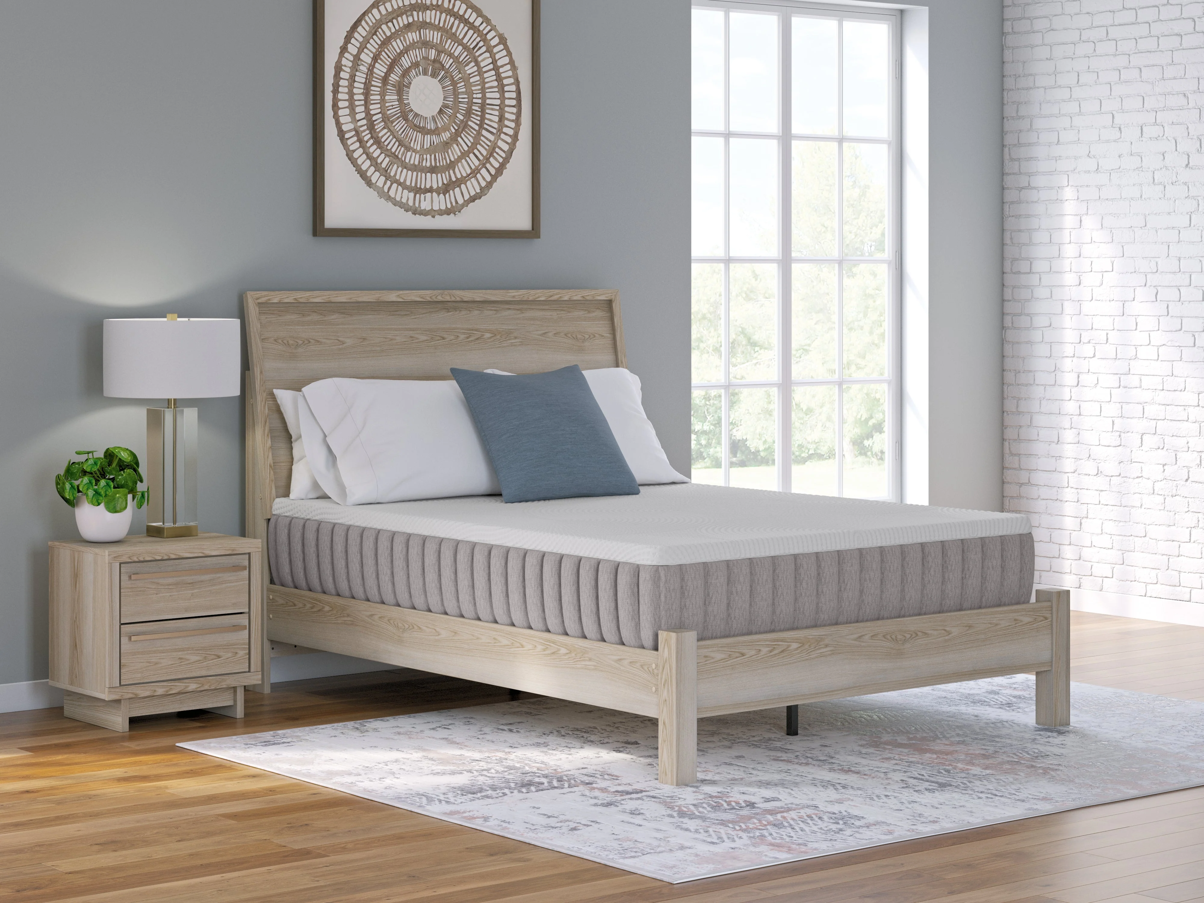 Terra Sleep Firm White California King Mattress (Online Special Price) - Image 2