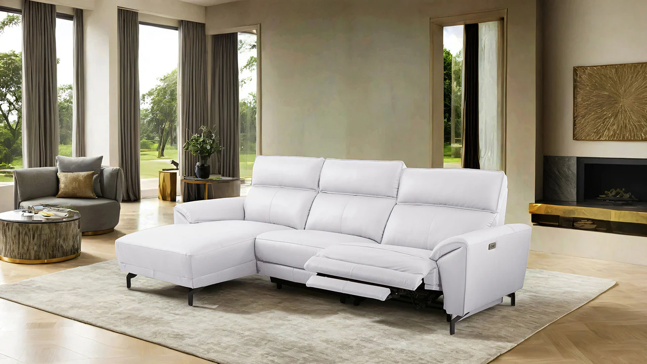 Themis White Power Sectional - Image 2