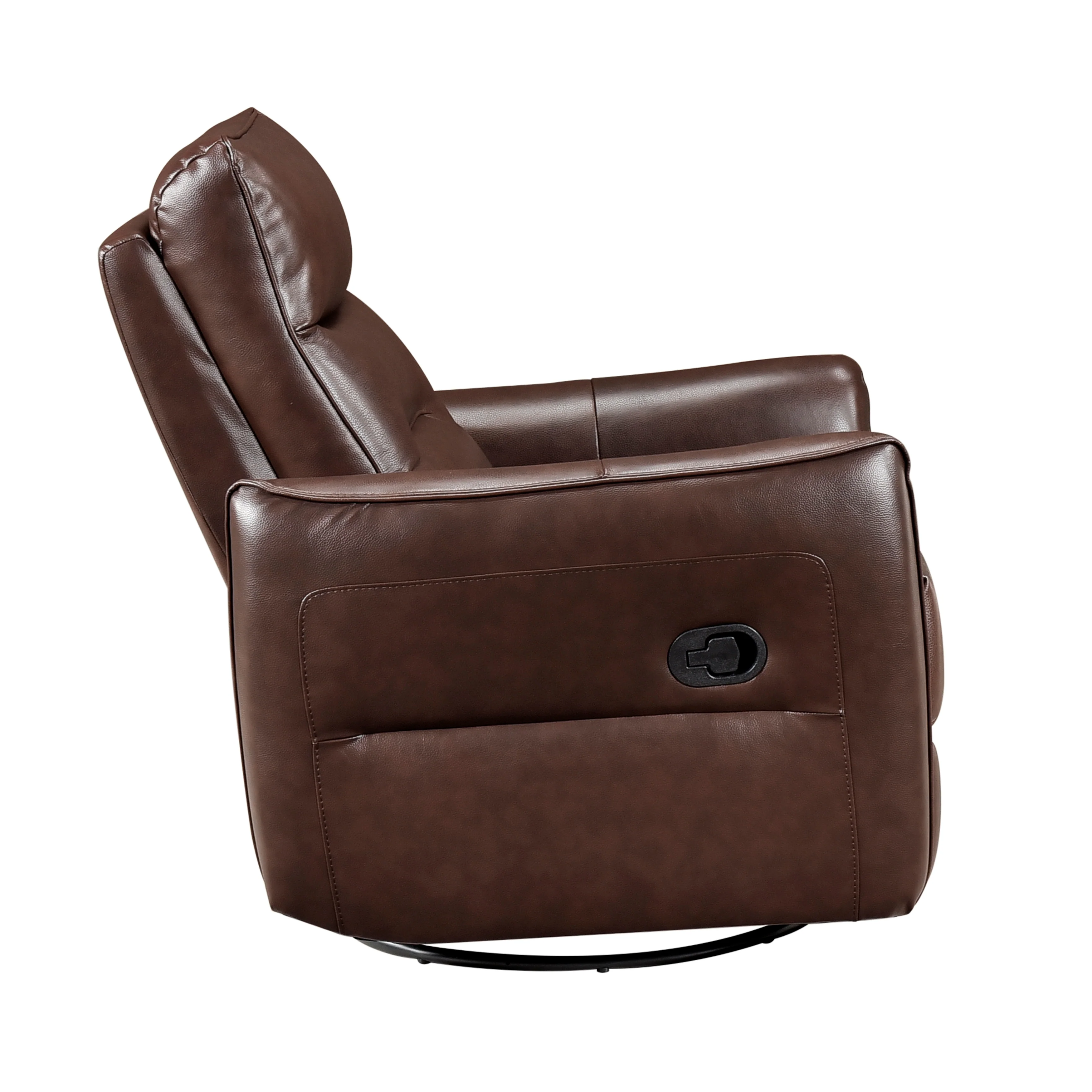 Thomas Brown Swivel Glider Reclining Chair - Image 3