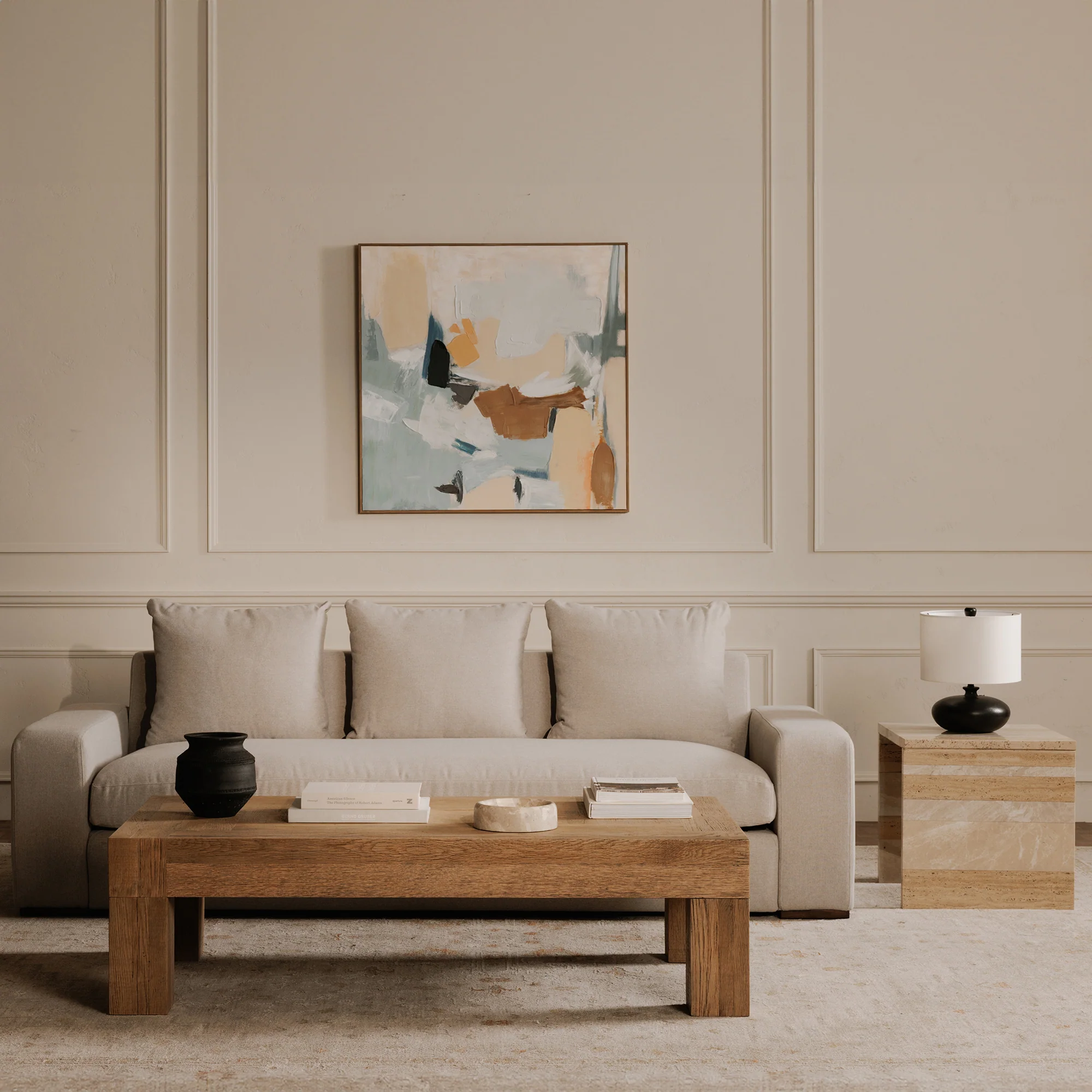 Thomas Grey Sofa - Image 10
