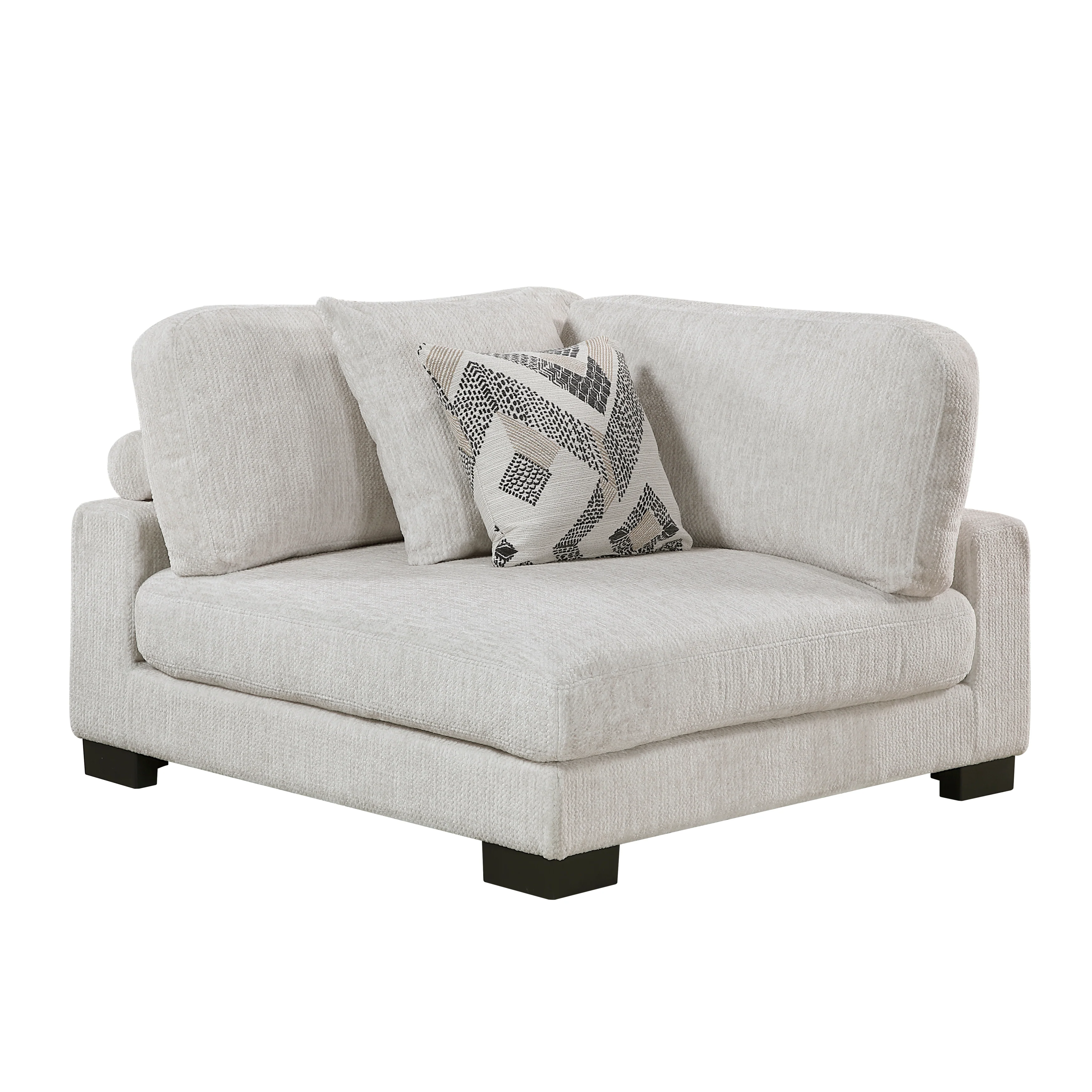 Tinley Beige 7-Piece Modular Sectional with Ottoman - Image 2