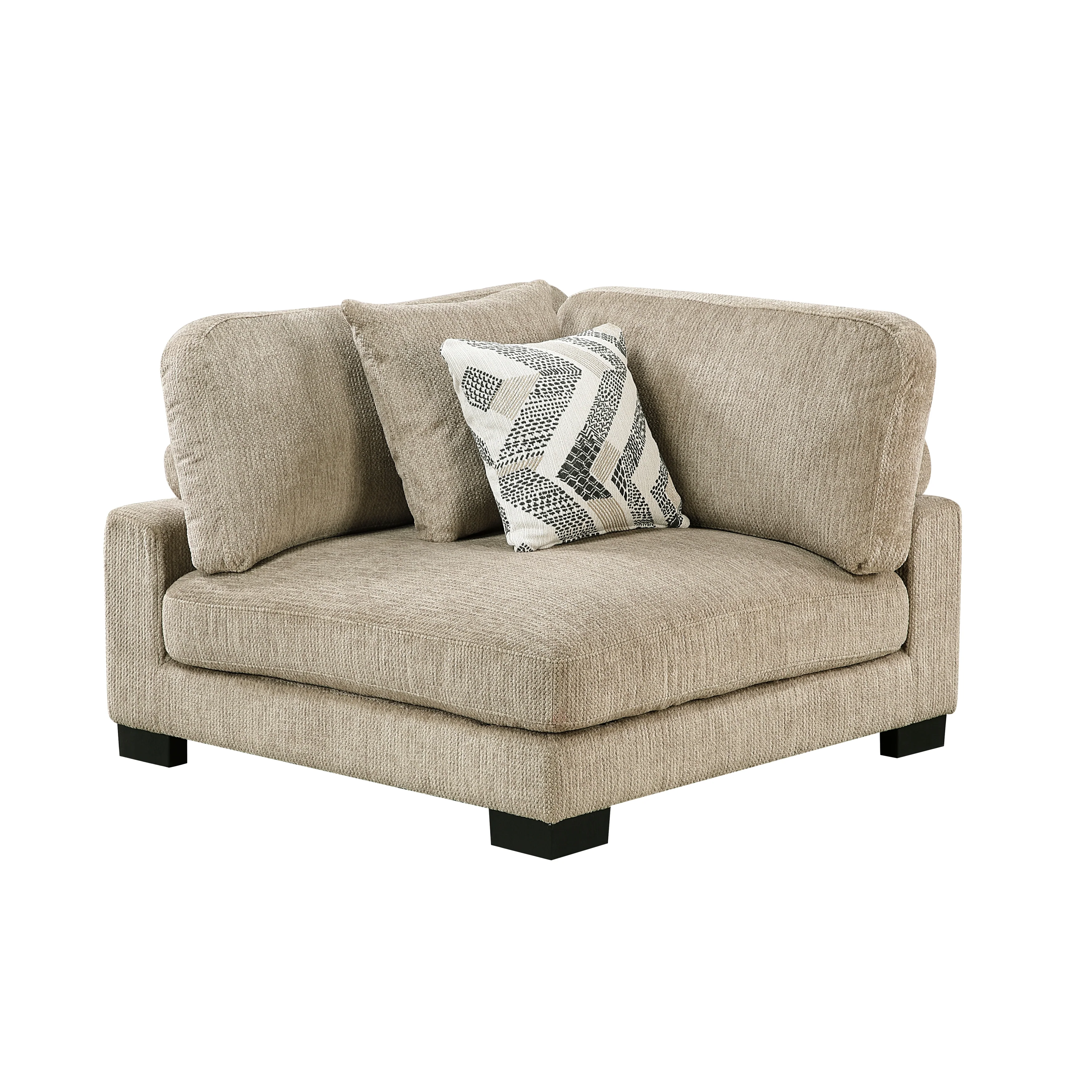 Tinley Brown 4-Piece Modular Sectional - Image 5