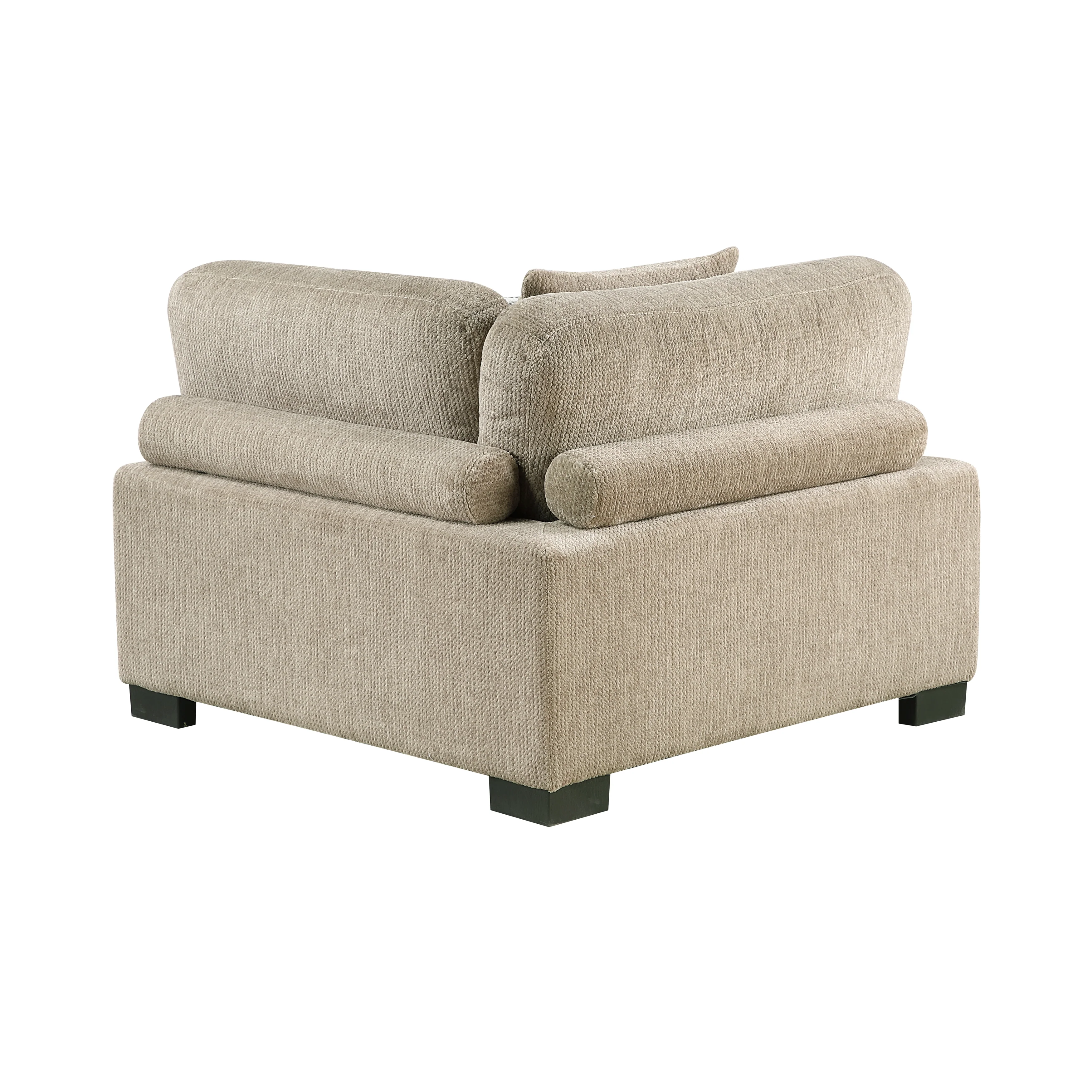 Tinley Brown 5-Piece Modular Sectional with Ottoman - Image 4