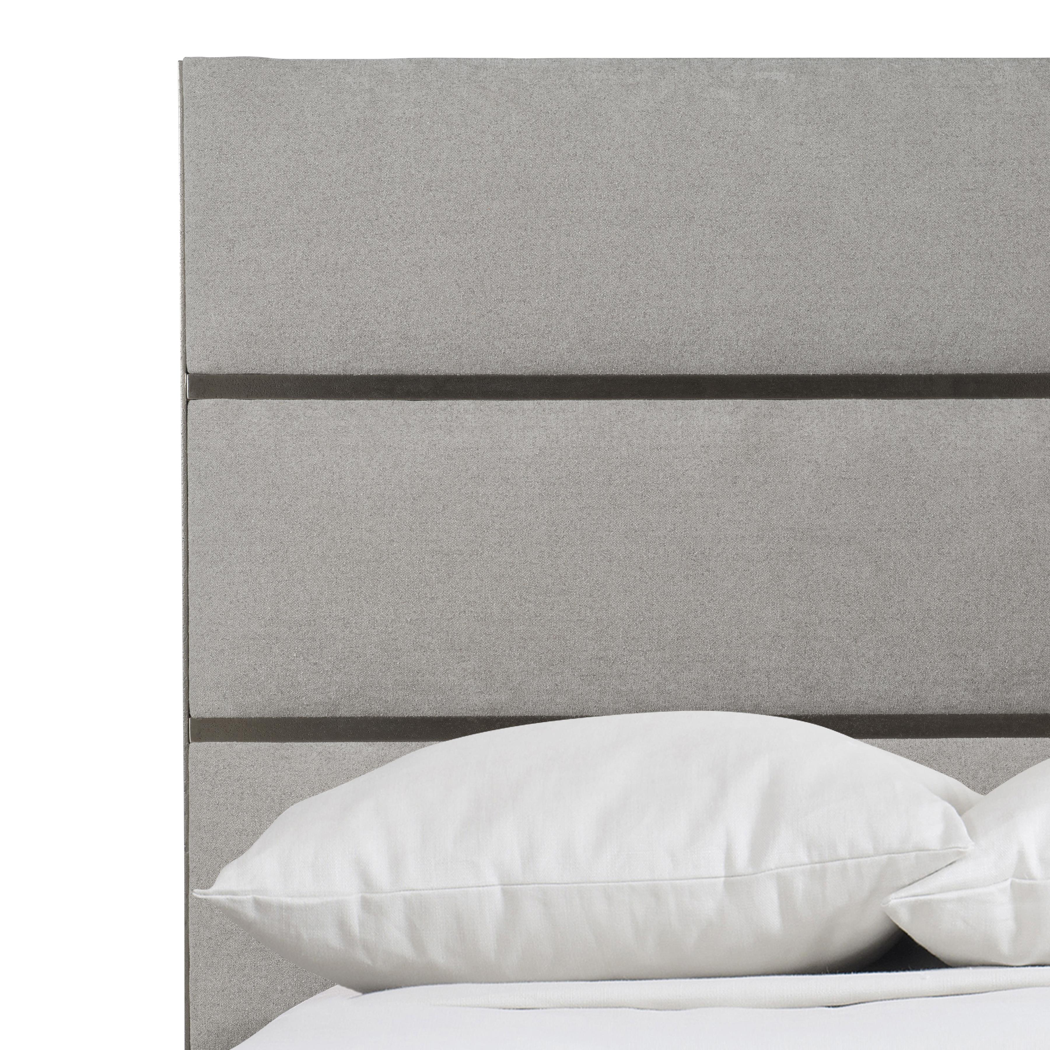 Tinsley Grey Fabric Panel King Bed - Image 4