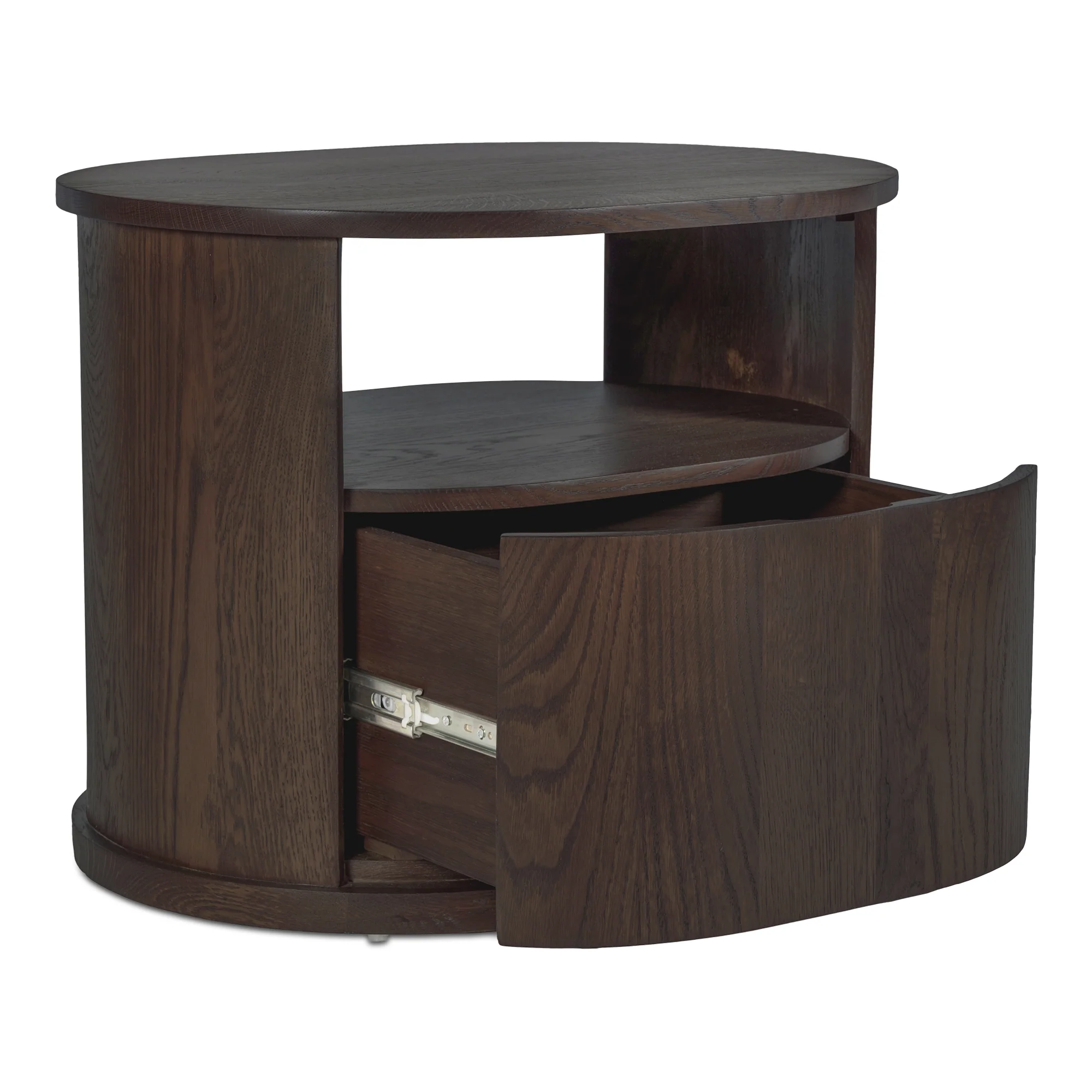 Tommy Dark Brown Nightstand - Image 2