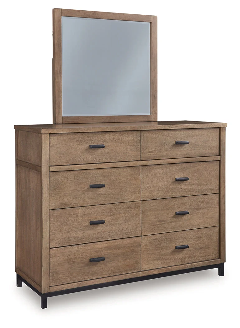 Tomtyn Light Brown Dresser & Mirror (Online Special Price) - Image 2