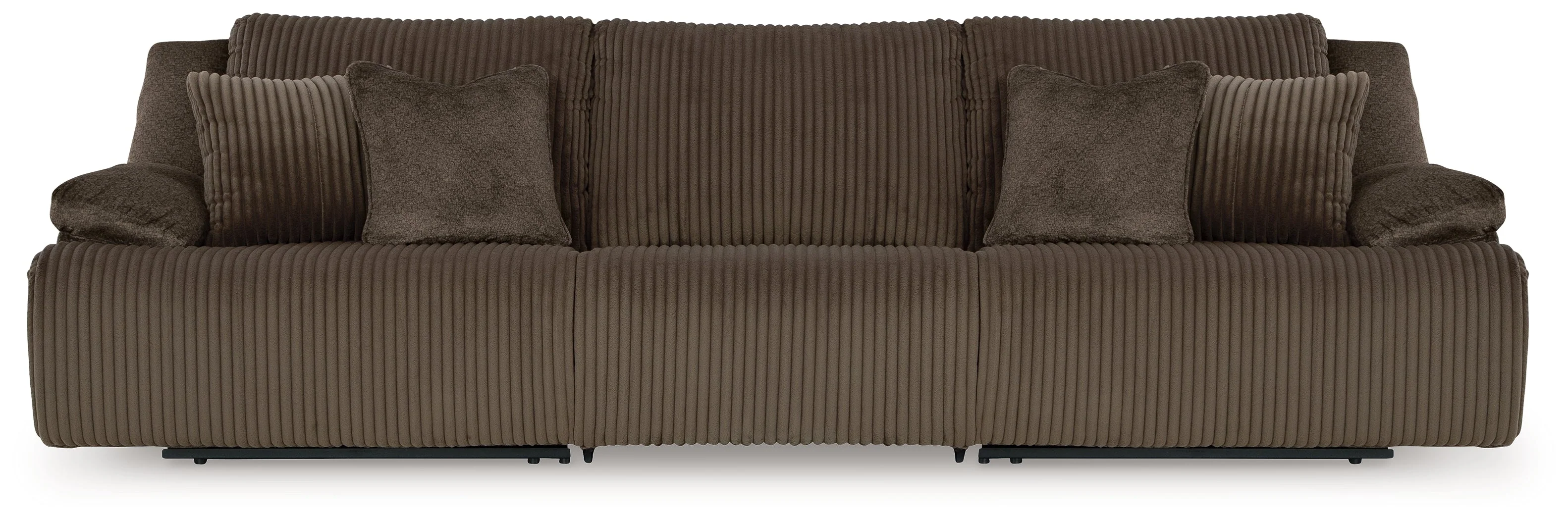 Top Tier Chocolate 3-Piece Sectional Sofa (Online Special Price) - Image 2