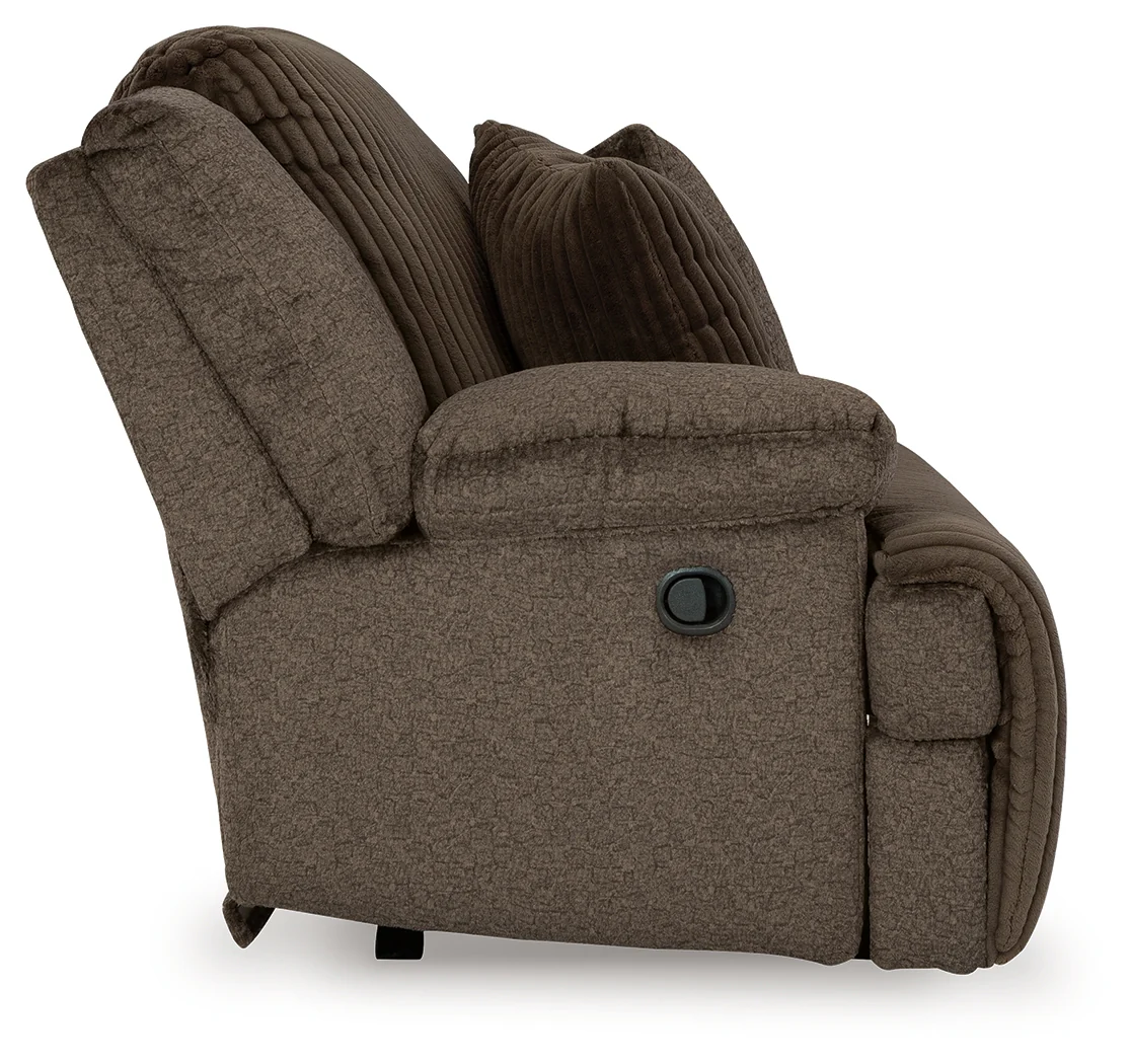 Top Tier Chocolate 3-Piece Sofa Chaise Sectional (Right Shape) - Image 13