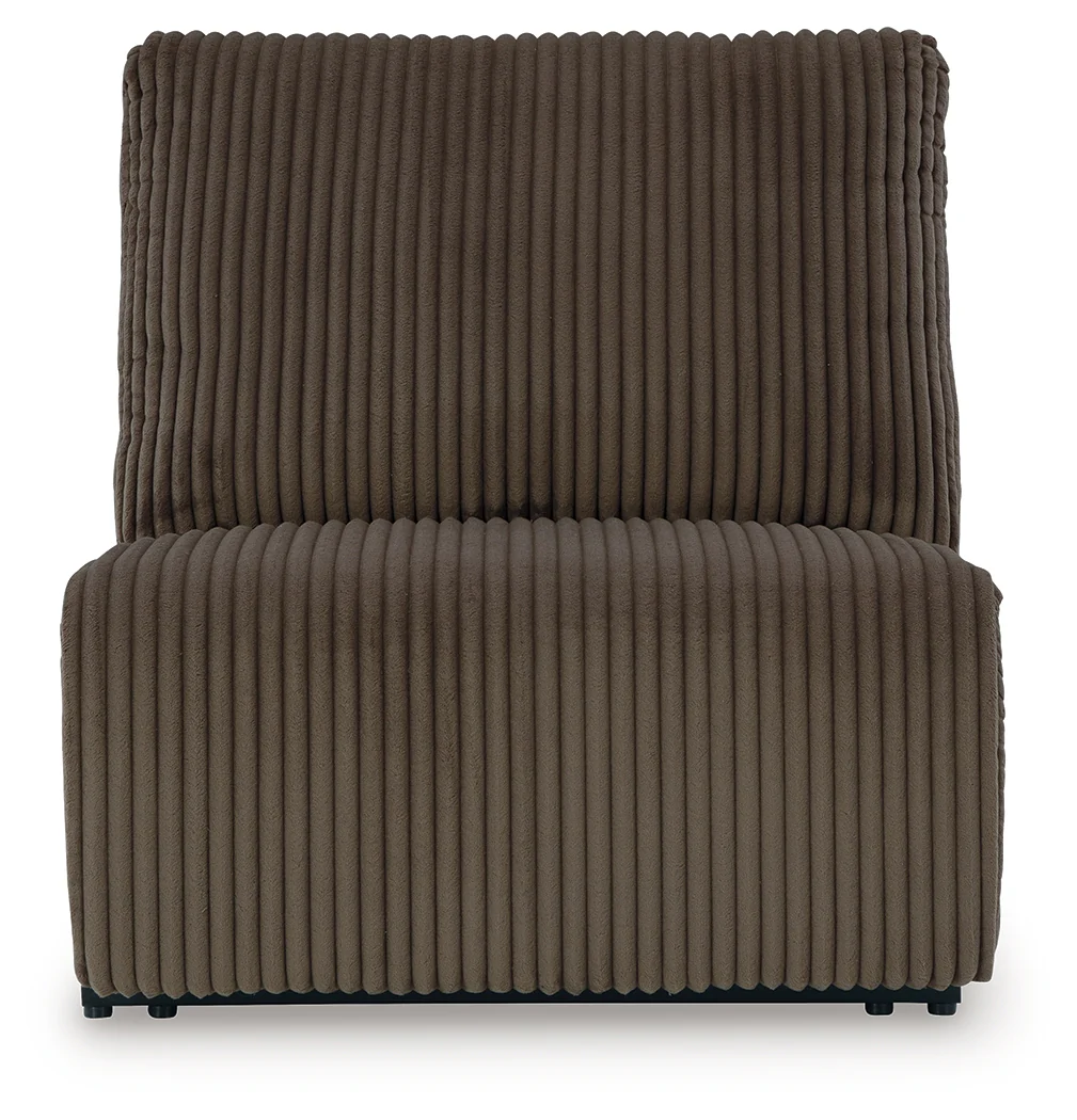 Top Tier Chocolate 3-Piece Sofa Chaise Sectional (Right Shape) - Image 6