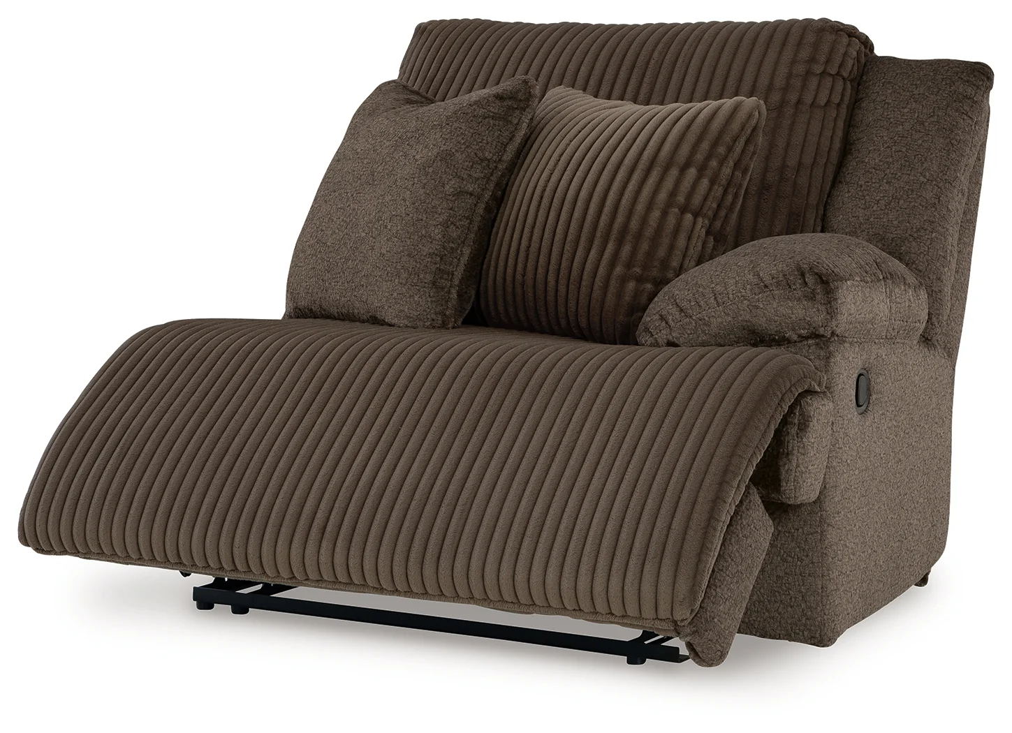 Top Tier Chocolate 3-Piece Sofa Chaise Sectional (Left Shape) - Image 12