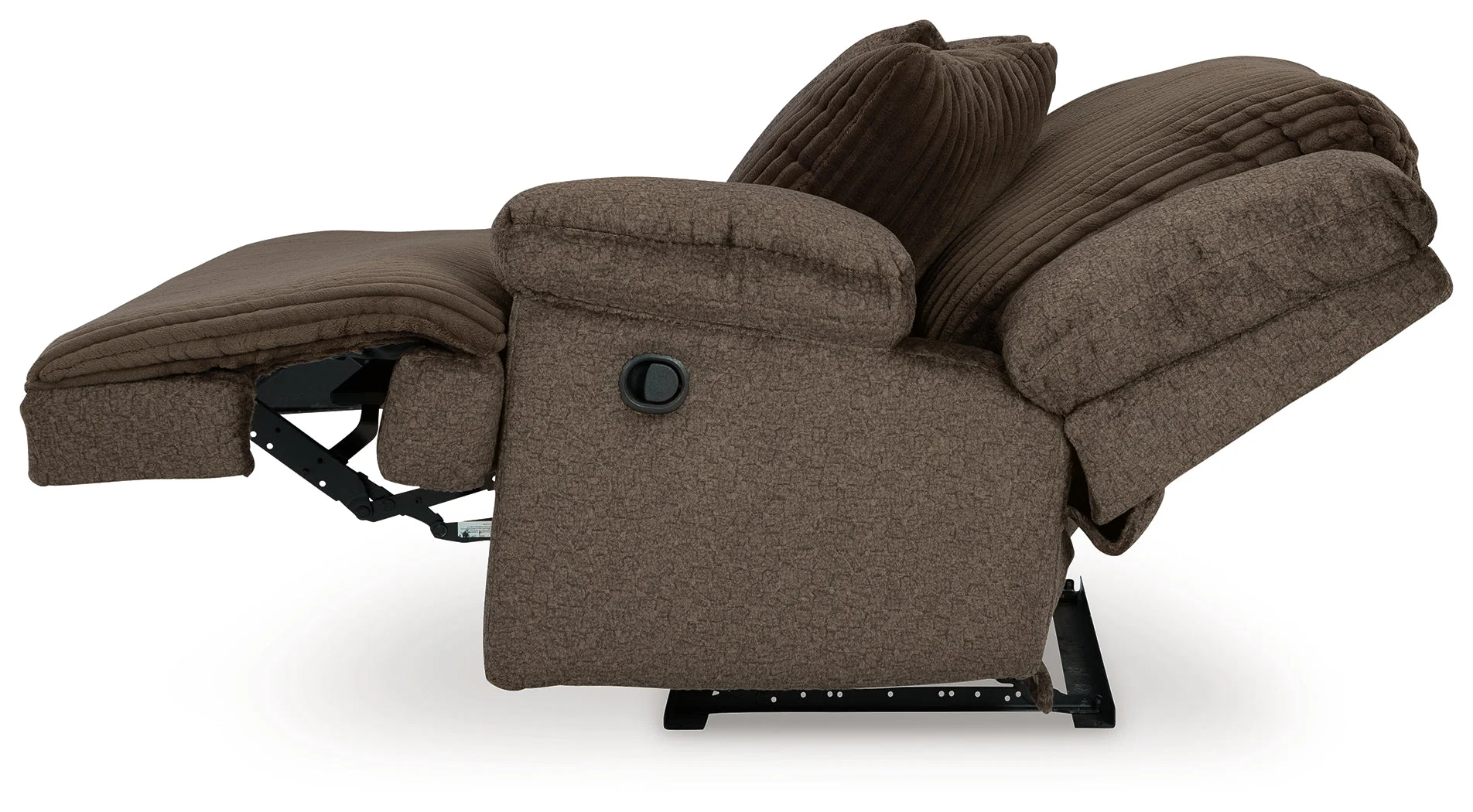 Top Tier Chocolate 4-Piece Reclining Sectional with Chaise (Online Special Price) - Image 18