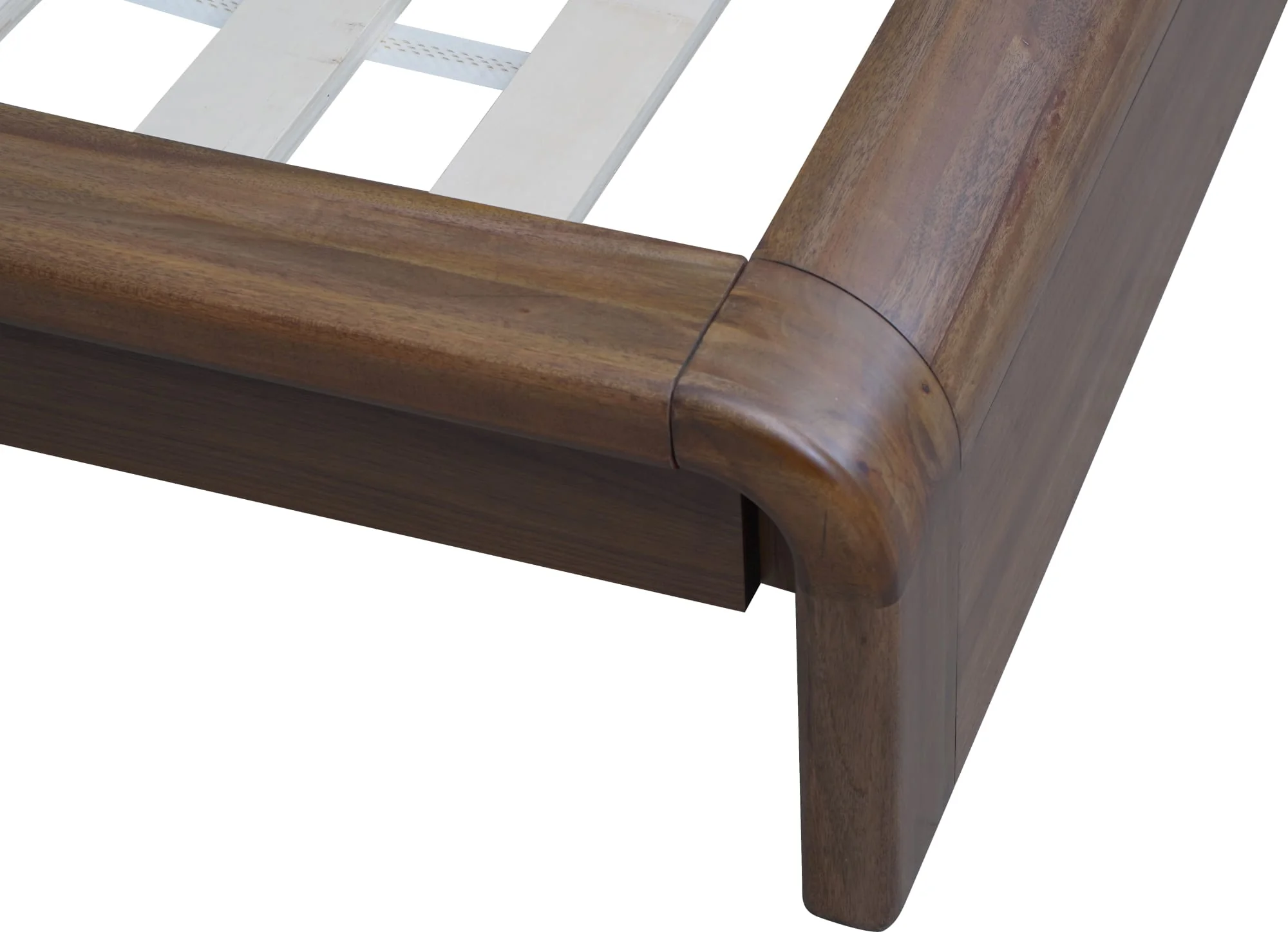 Totes English Walnut California King Platform Bed - Image 7