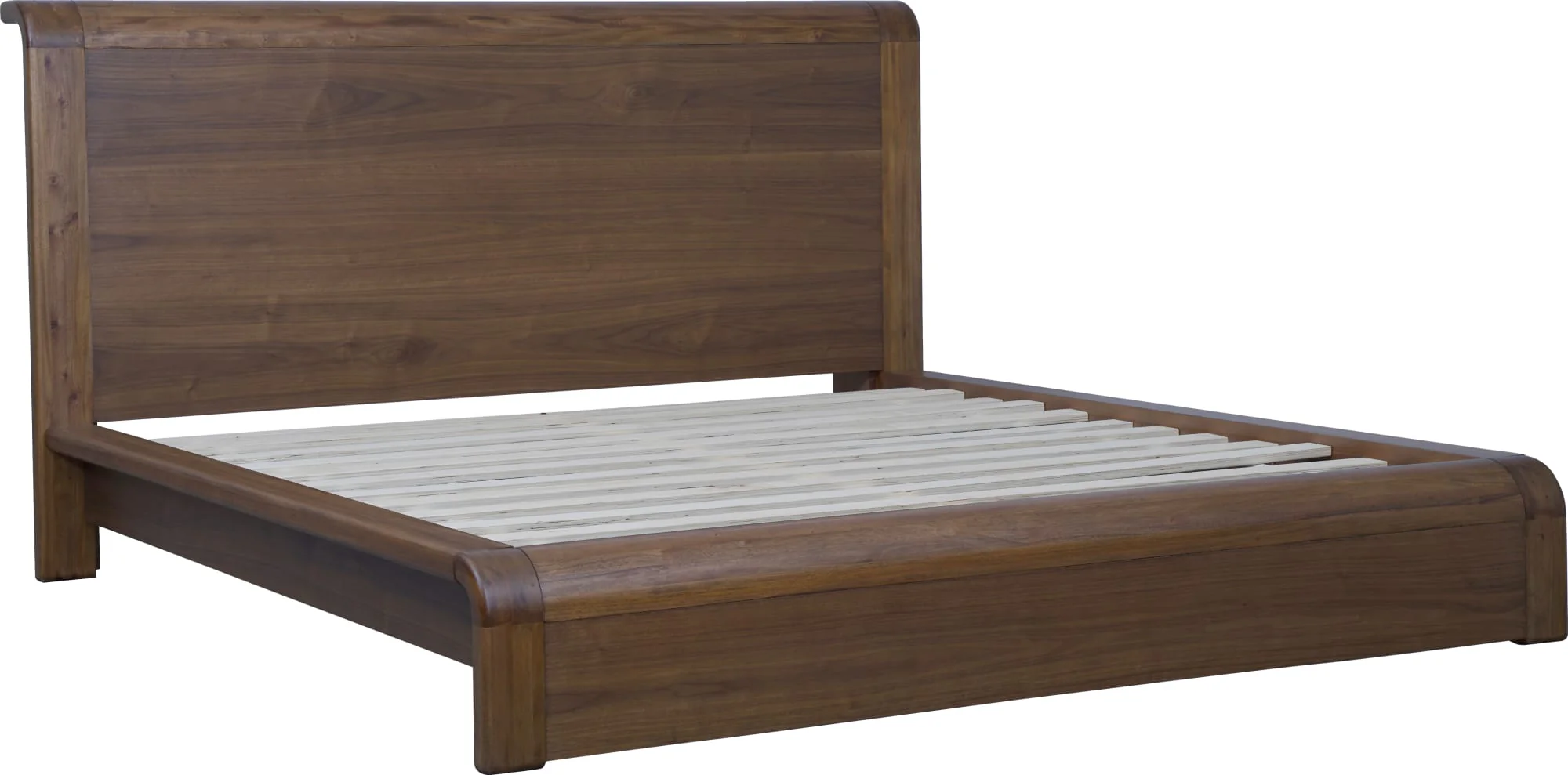 Totes English Walnut Full Platform Bed - Image 6