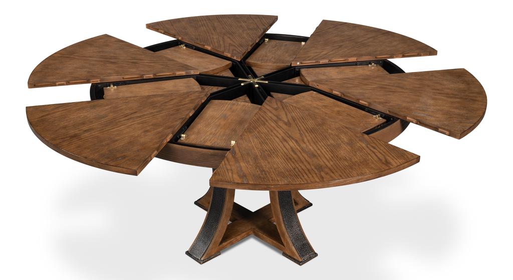 Tower Jupe Brown Dining Table - Image 6