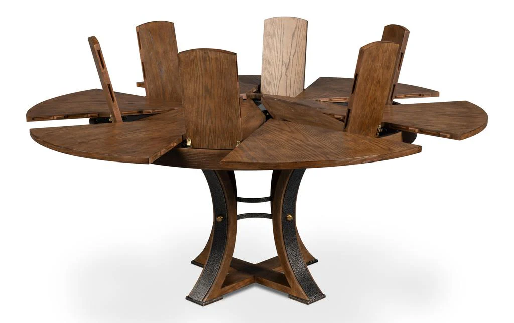 Tower Jupe Brown Dining Table - Image 8