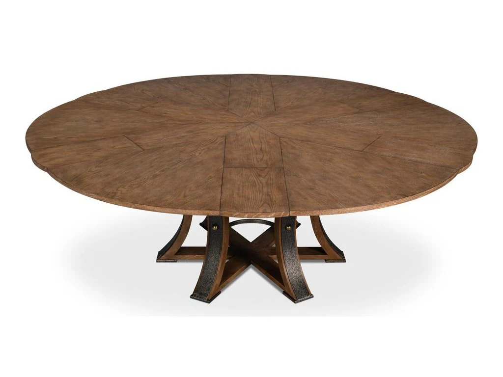 Tower Jupe Brown Dining Table