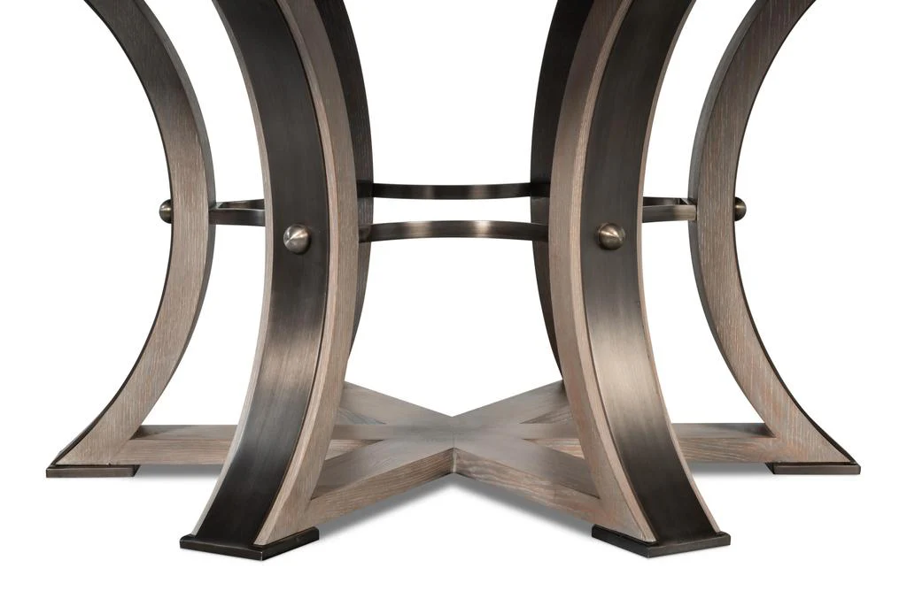 Tower Jupe Grey Dining Table - Image 4