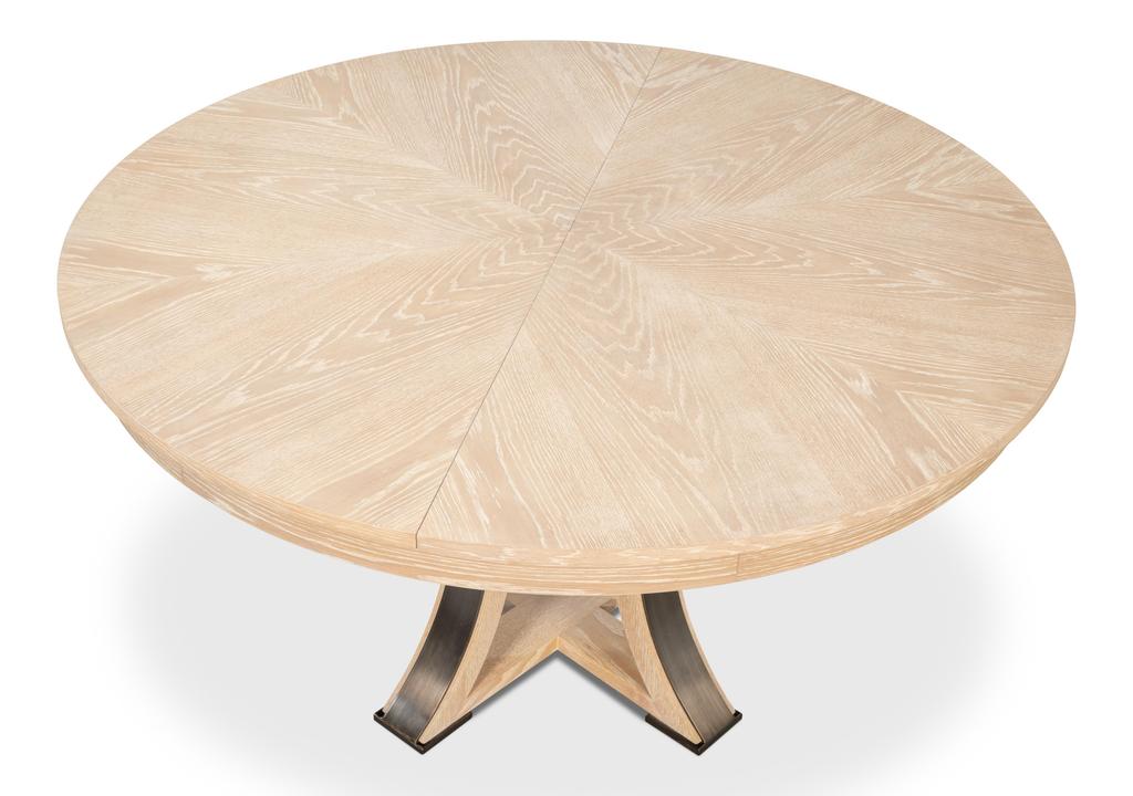 Tower Jupe Natural Dining Table - Image 11