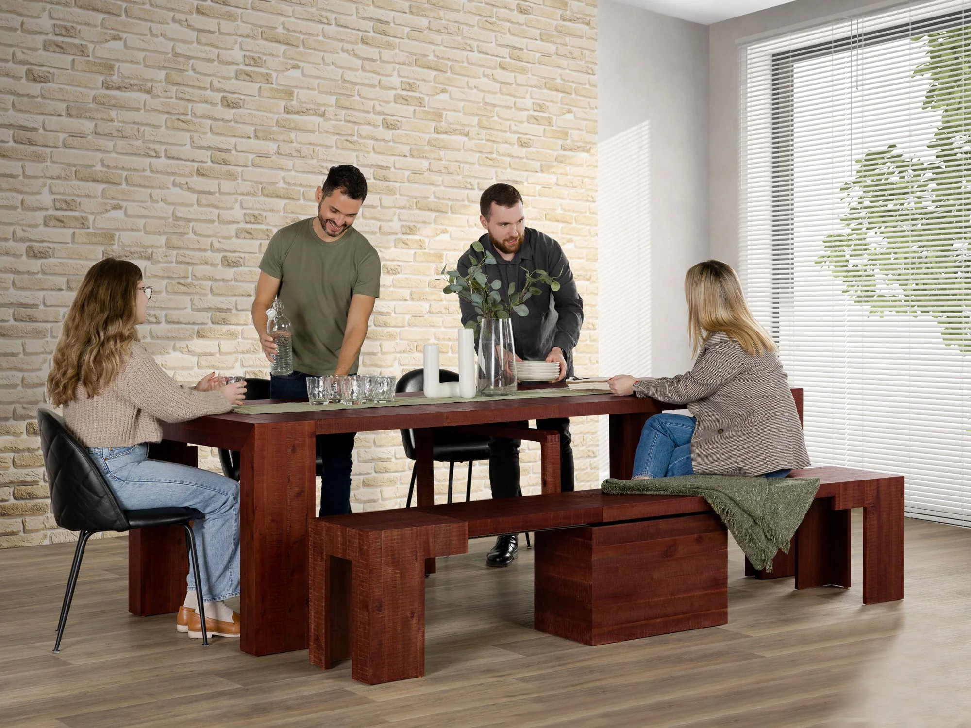 Transformer Dining Set Coffee Table Special Bundle - Image 28