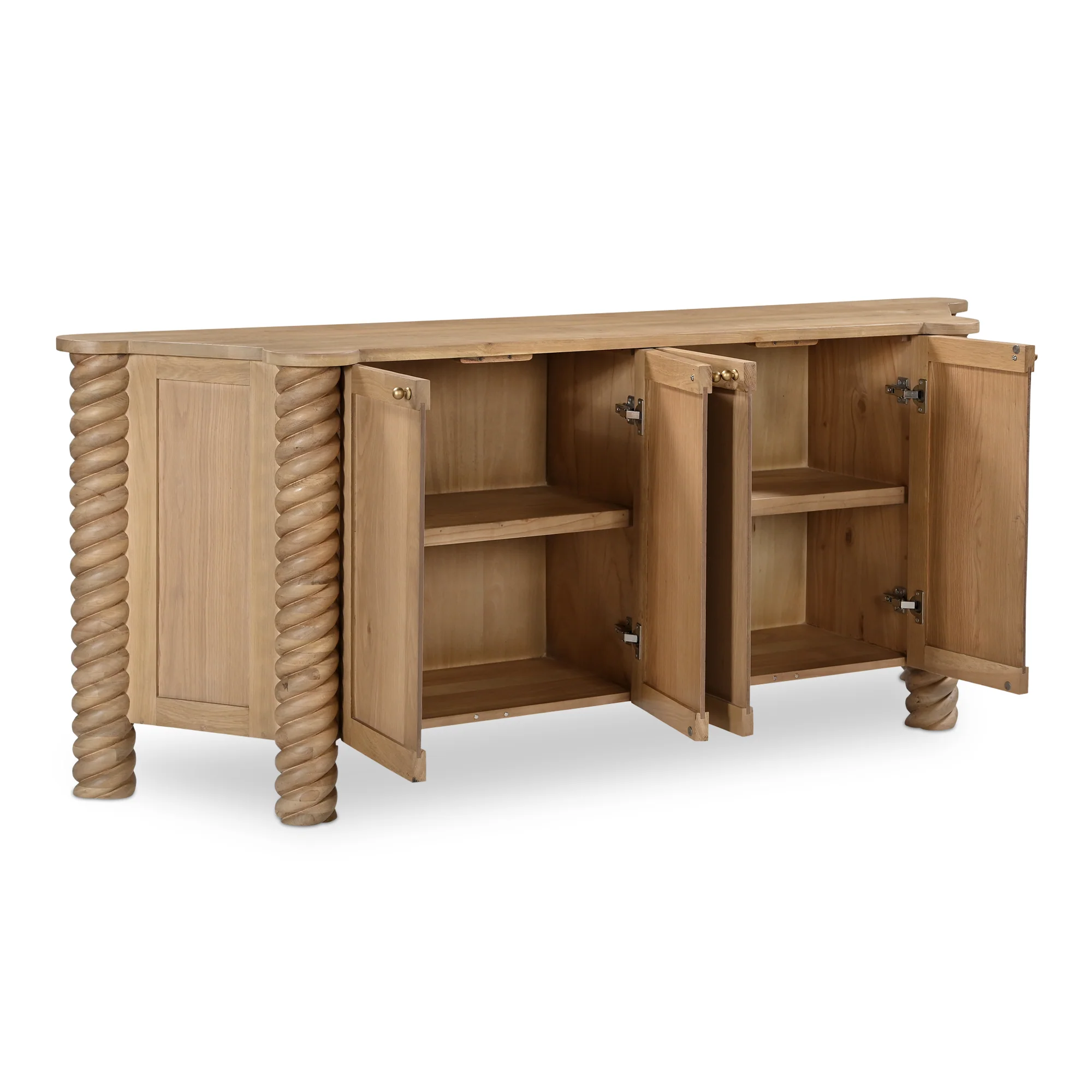 Treccia Oak Sideboard - Image 3