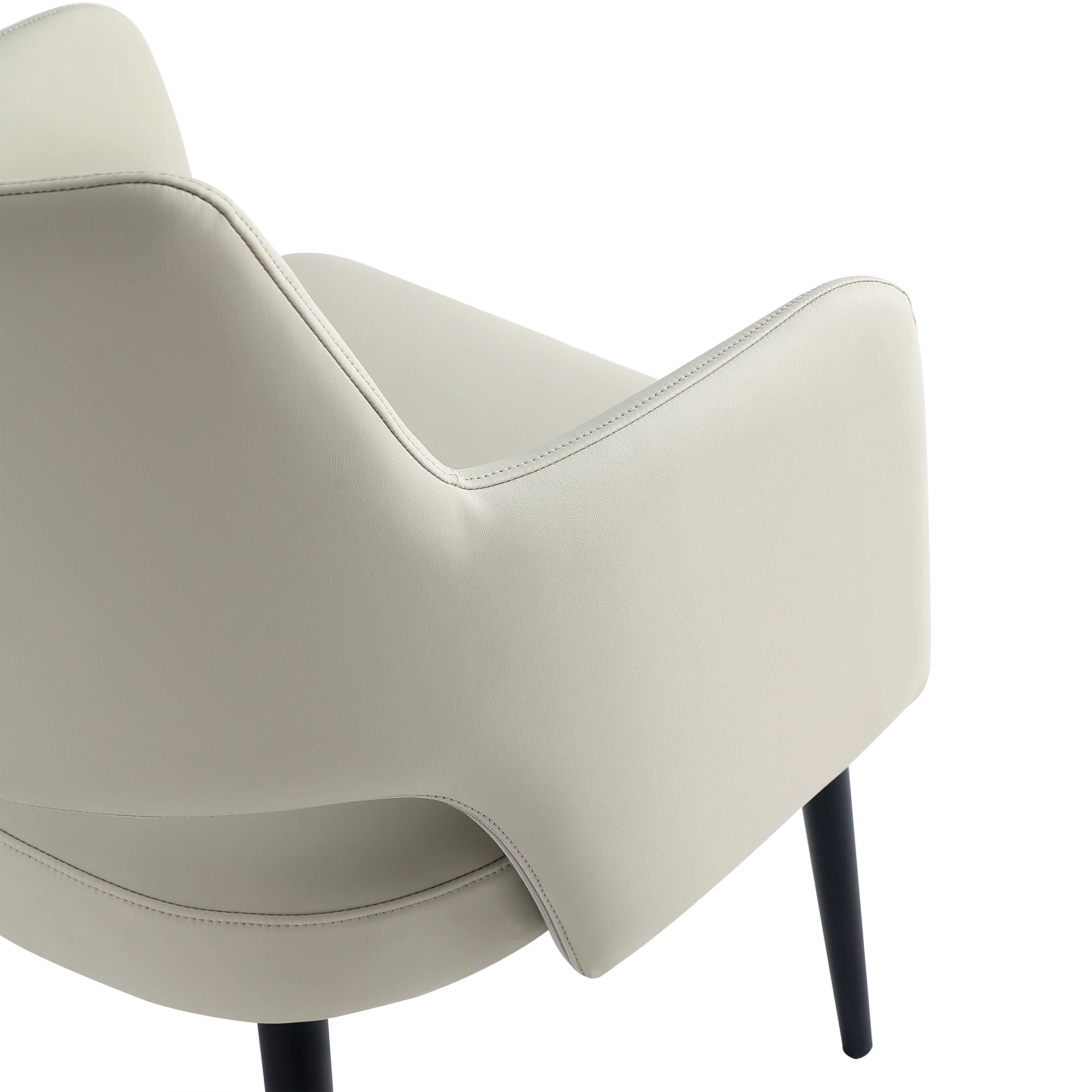 Tremont Dining Arm Chair in Stone (set of 2) - Image 5