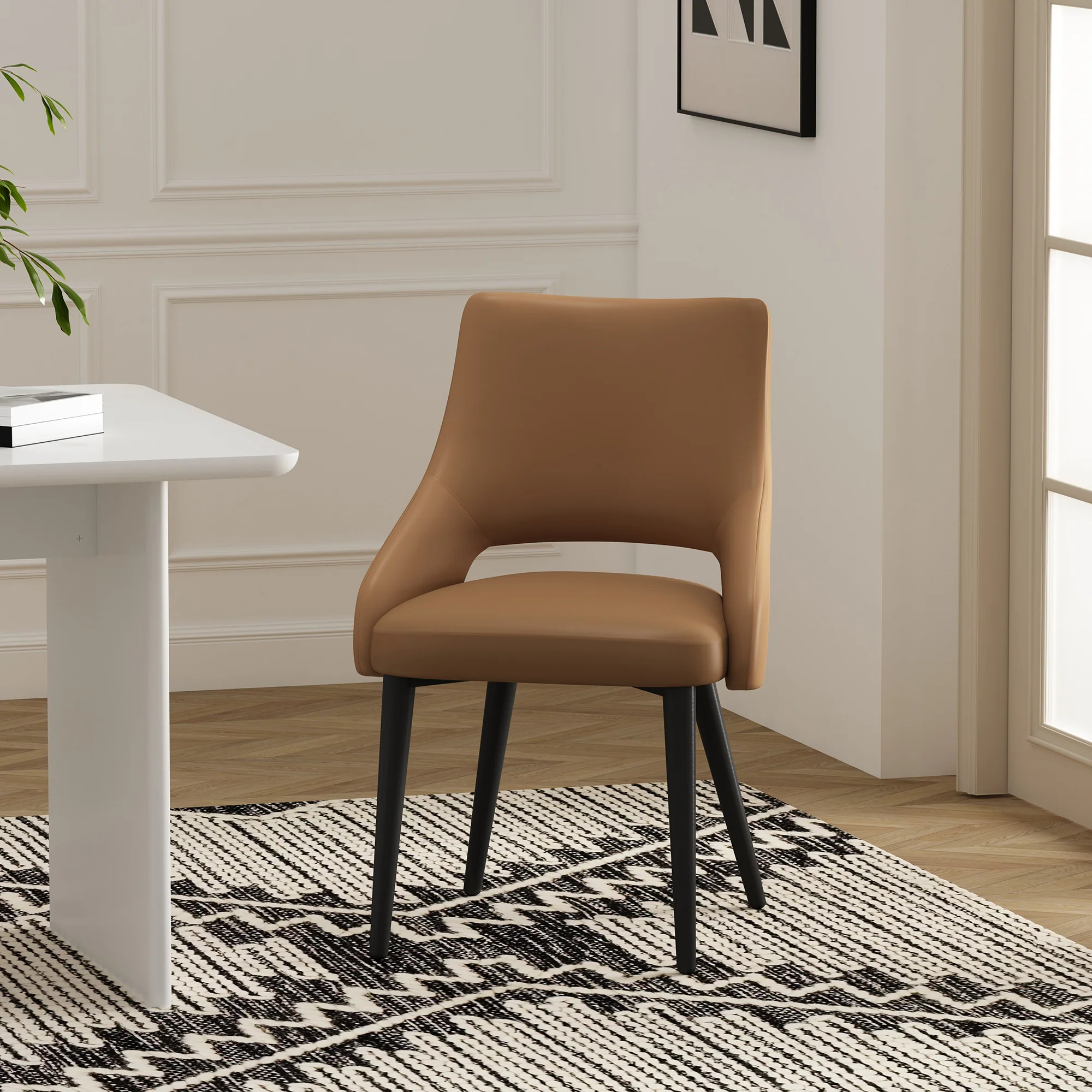 Tremont Dining Chair in Saddle - Image 2