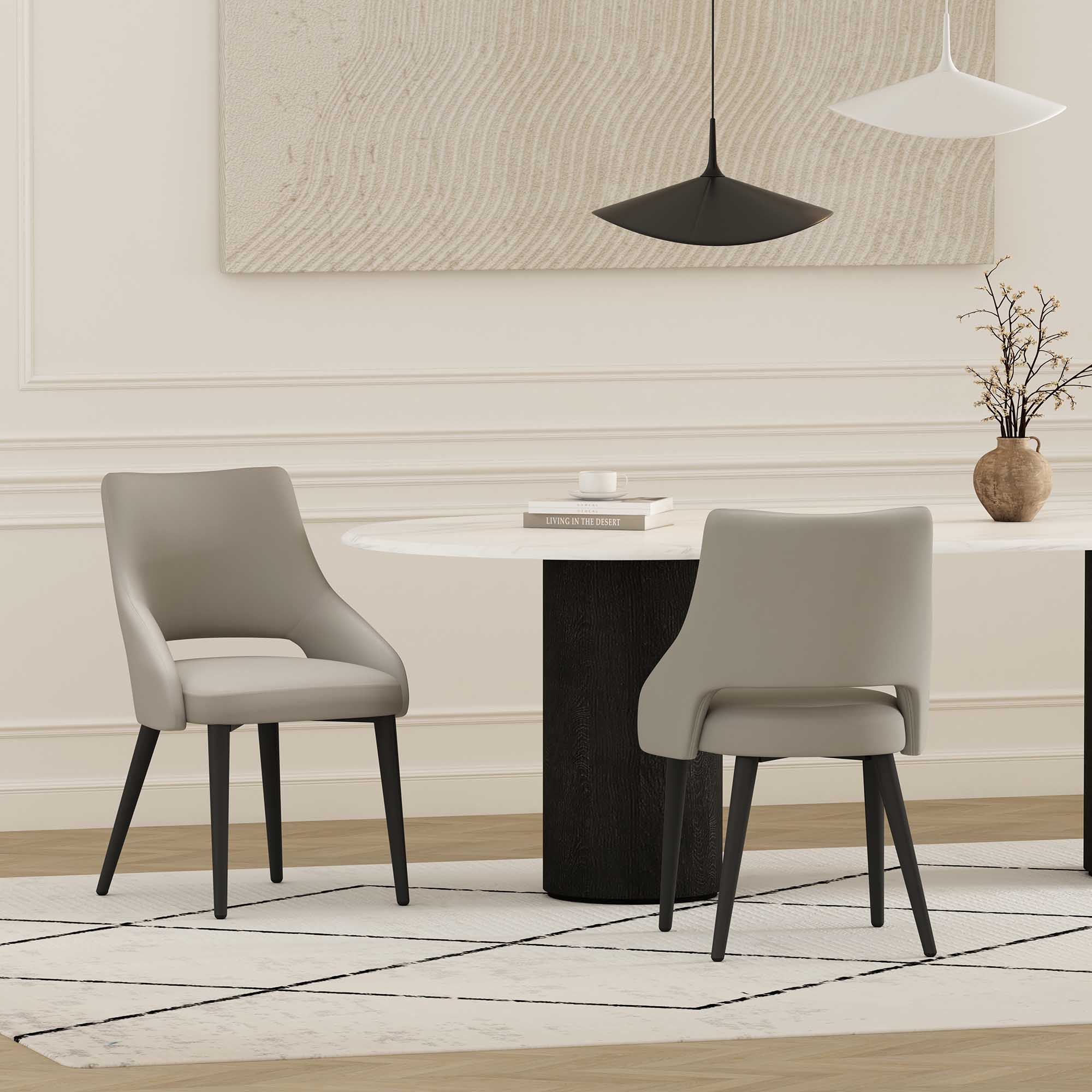 Tremont Dining Chair in Stone (set of 2) - Image 2