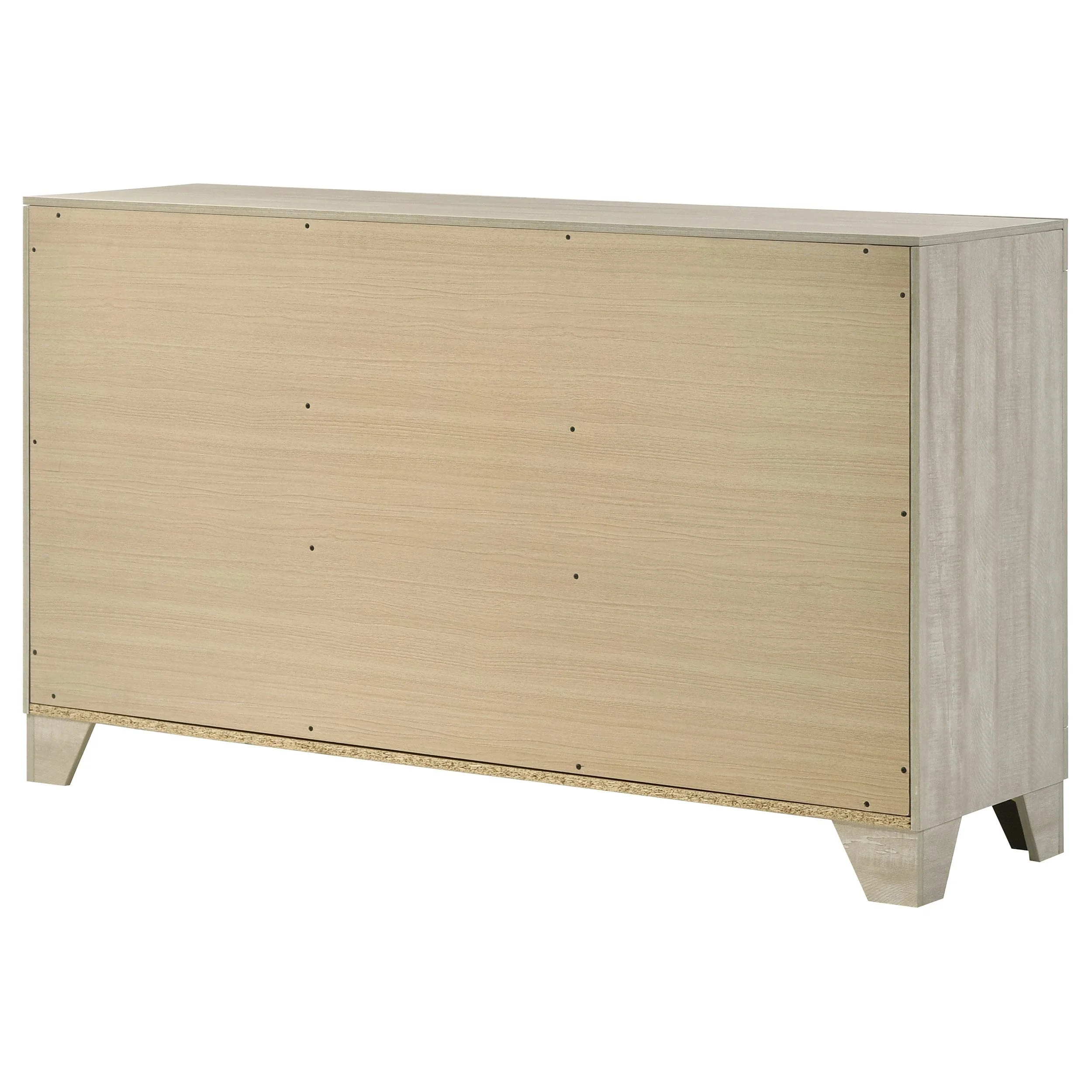 Trenton Rustic Cream 6-drawer Bedroom Dresser - Image 8