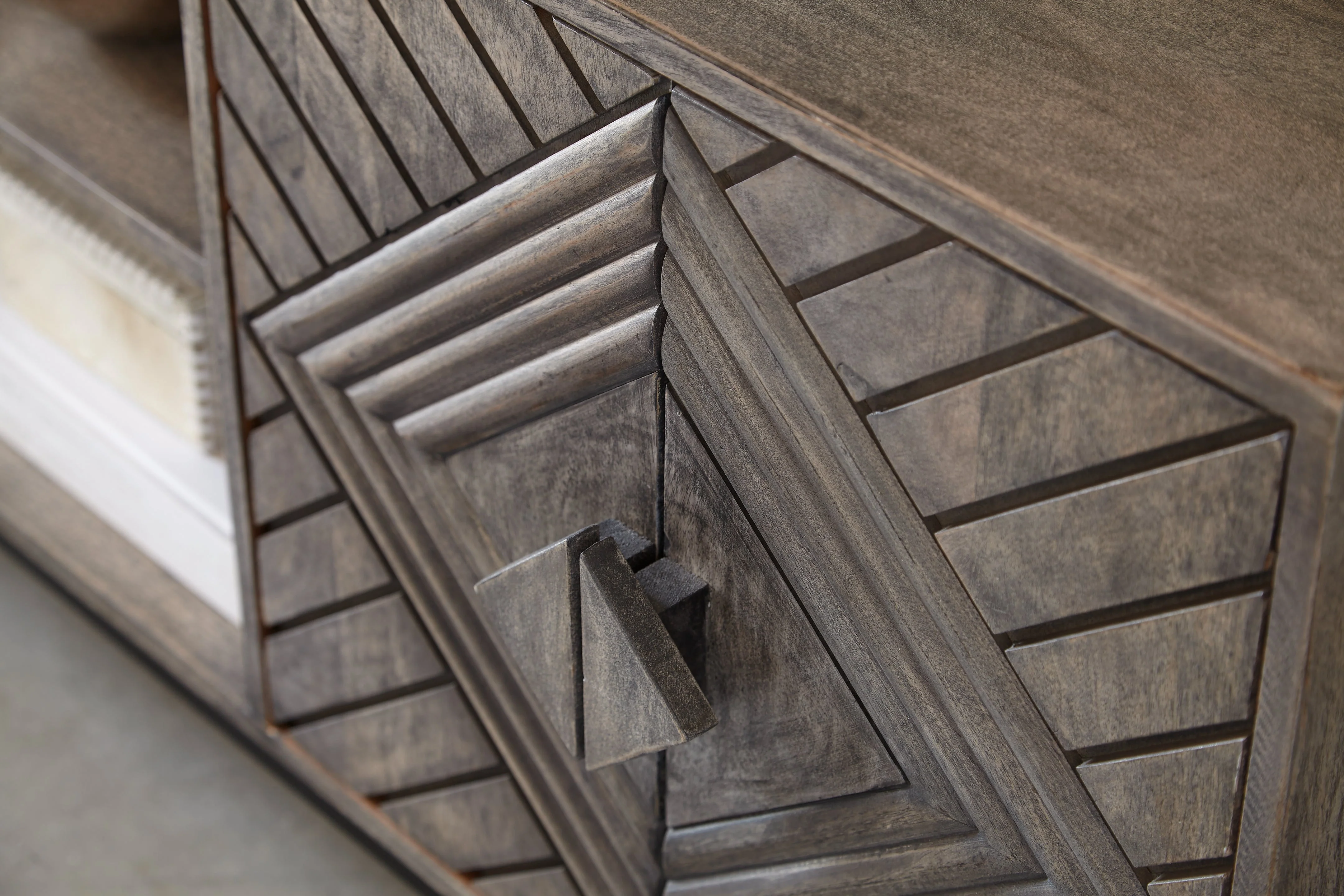 Treybrook Distressed Gray Accent Cabinet (Online Special Price) - Image 8