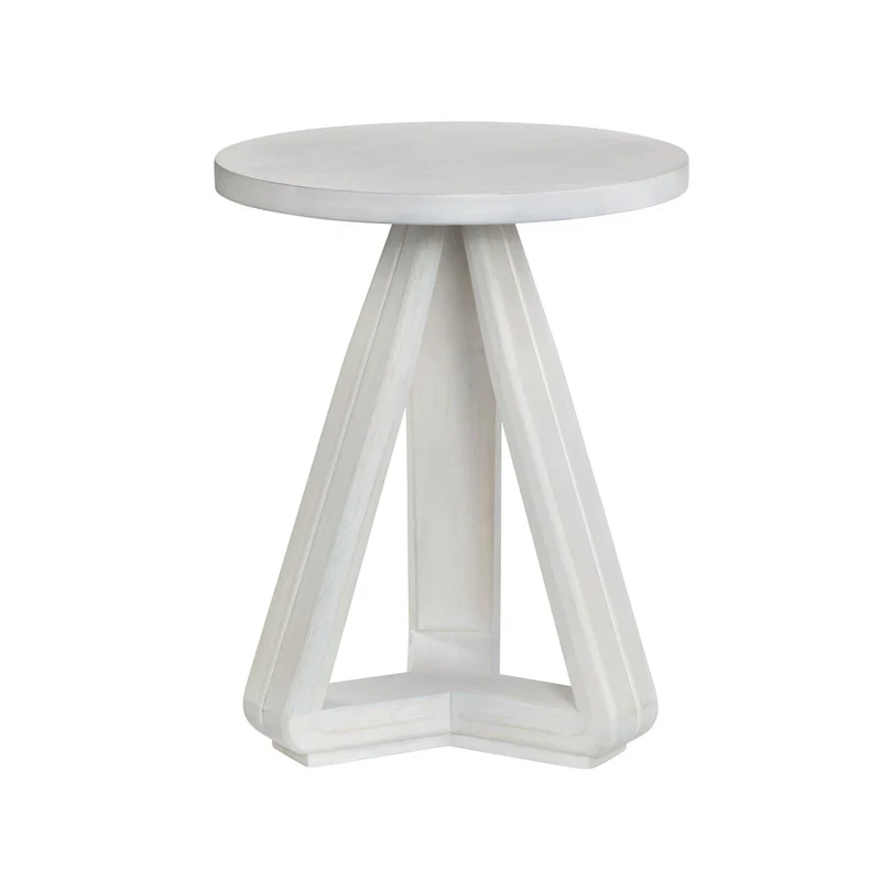 Triad White Accent Table - Image 4