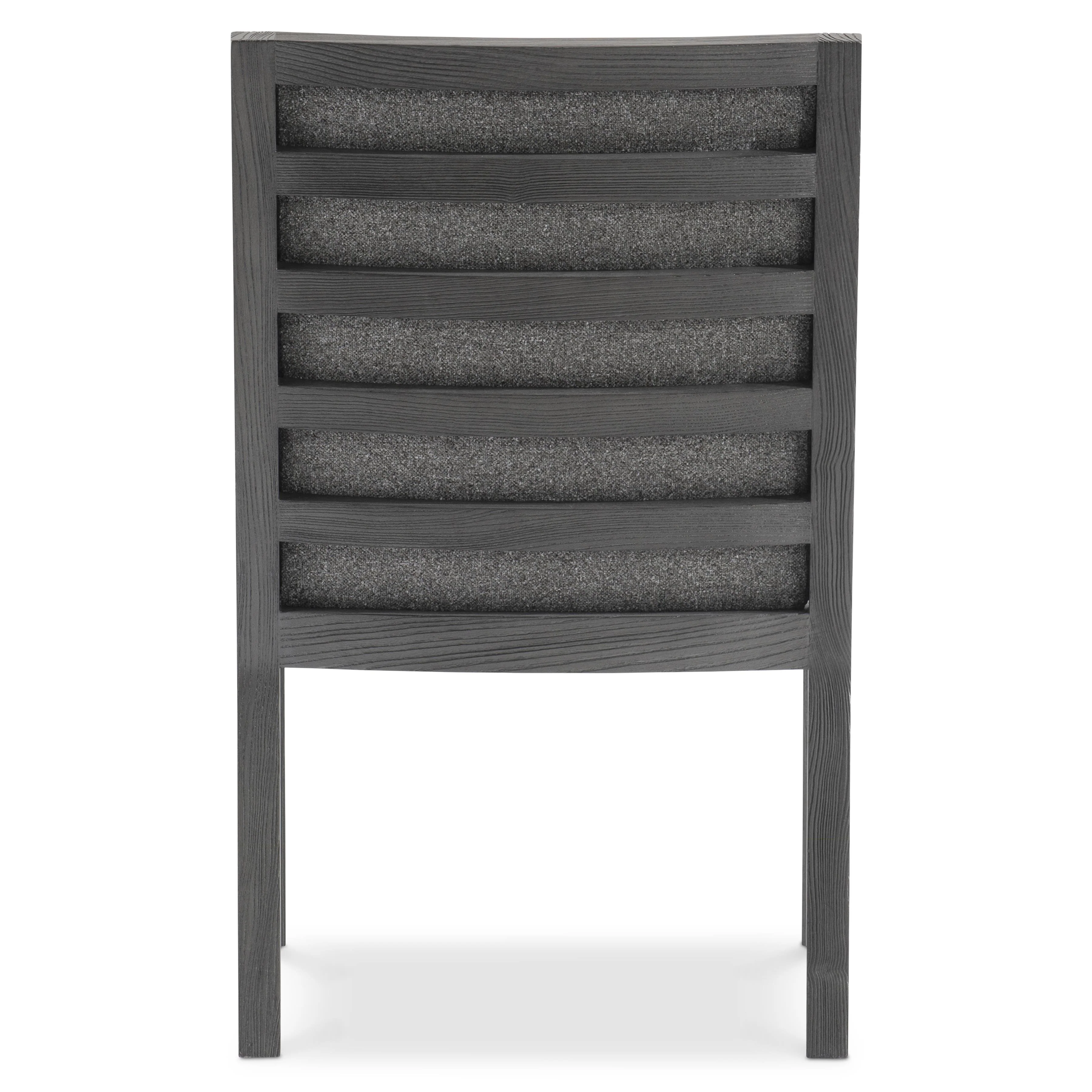 Trianon L'Ombre/Light Charcoal Arm Chair - Image 4