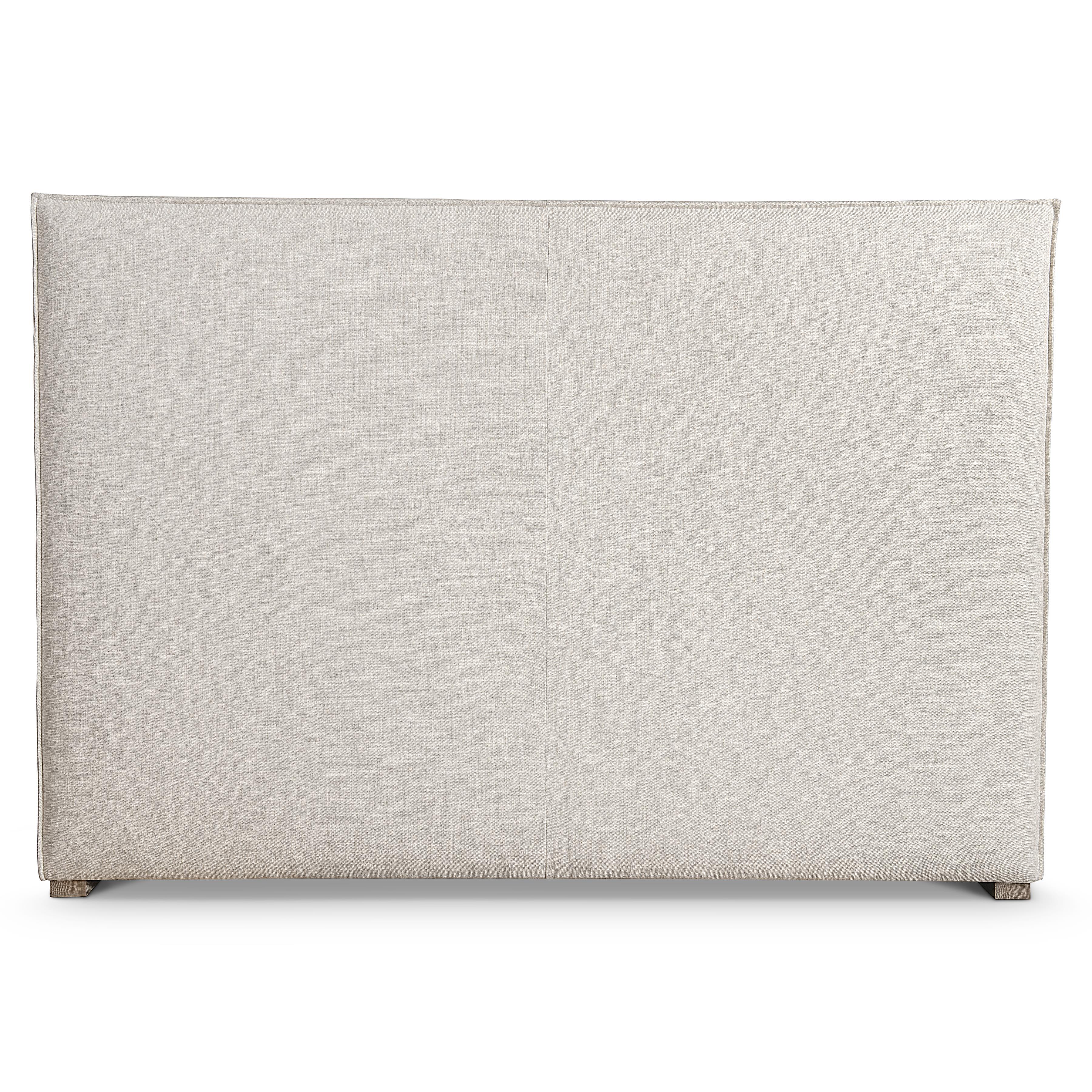 Tribeca White/Cream California King Panel Bed - Image 4