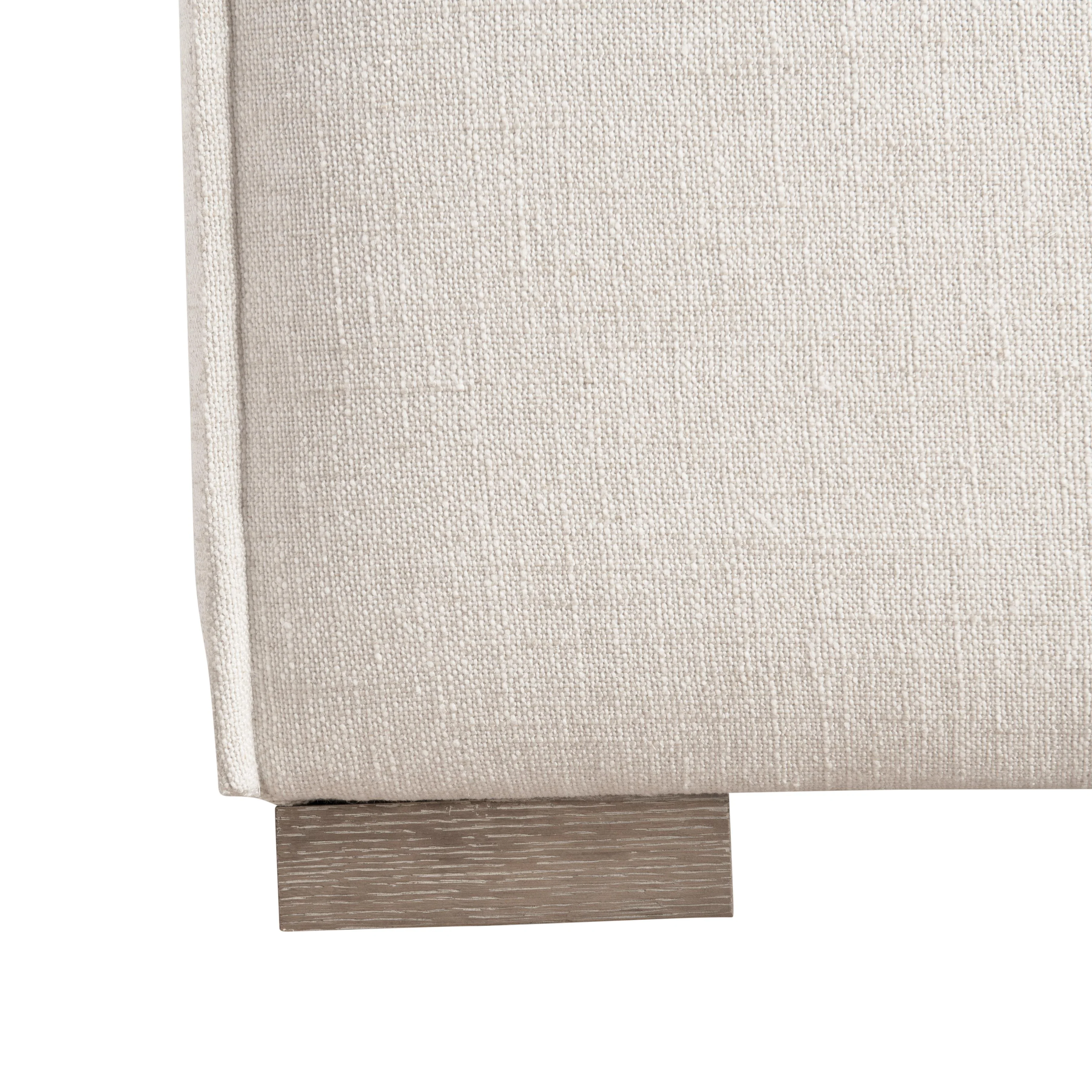 Tribeca White/Cream California King Panel Bed - Image 6