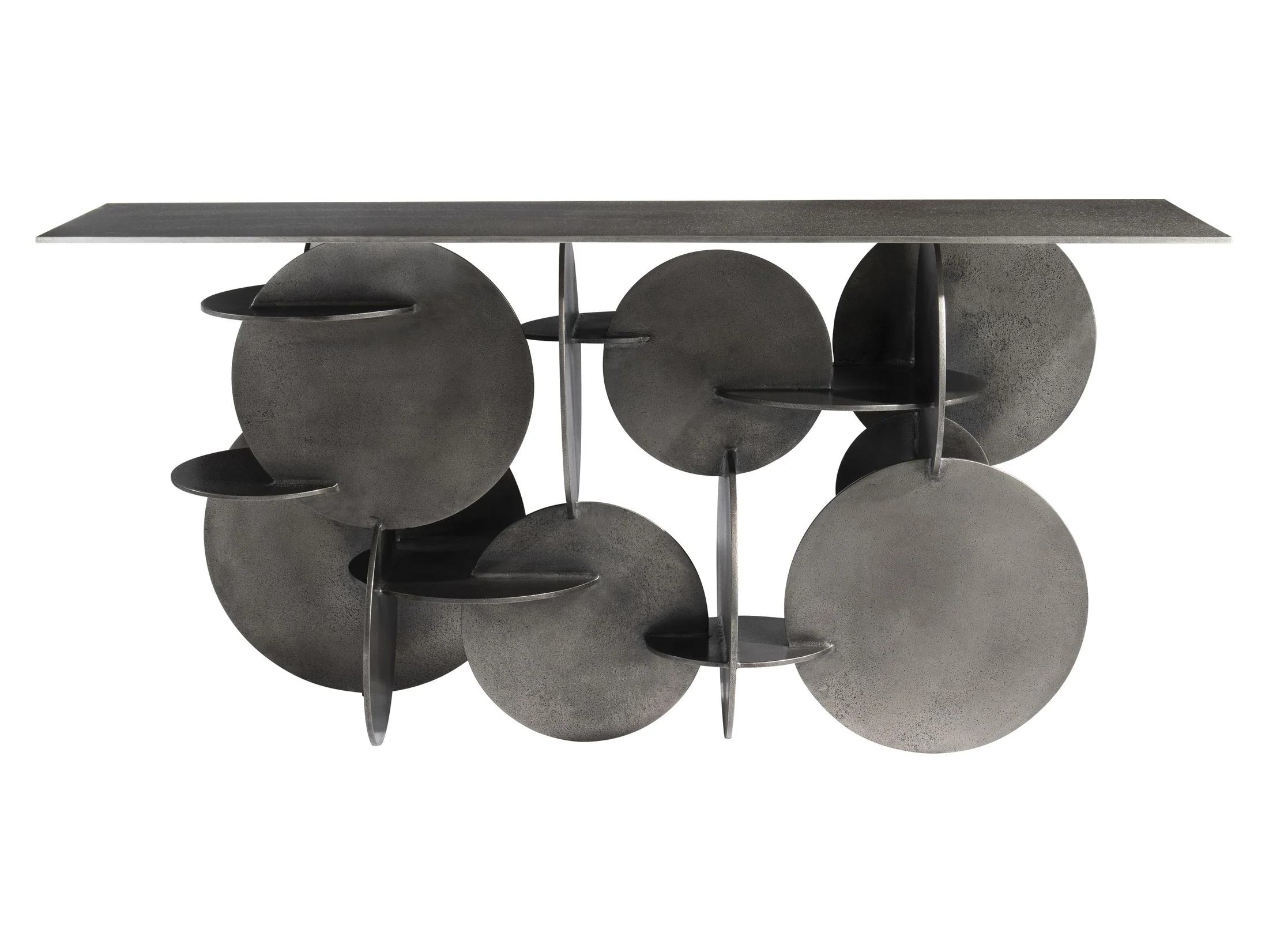 Tribus Graphite Console Table