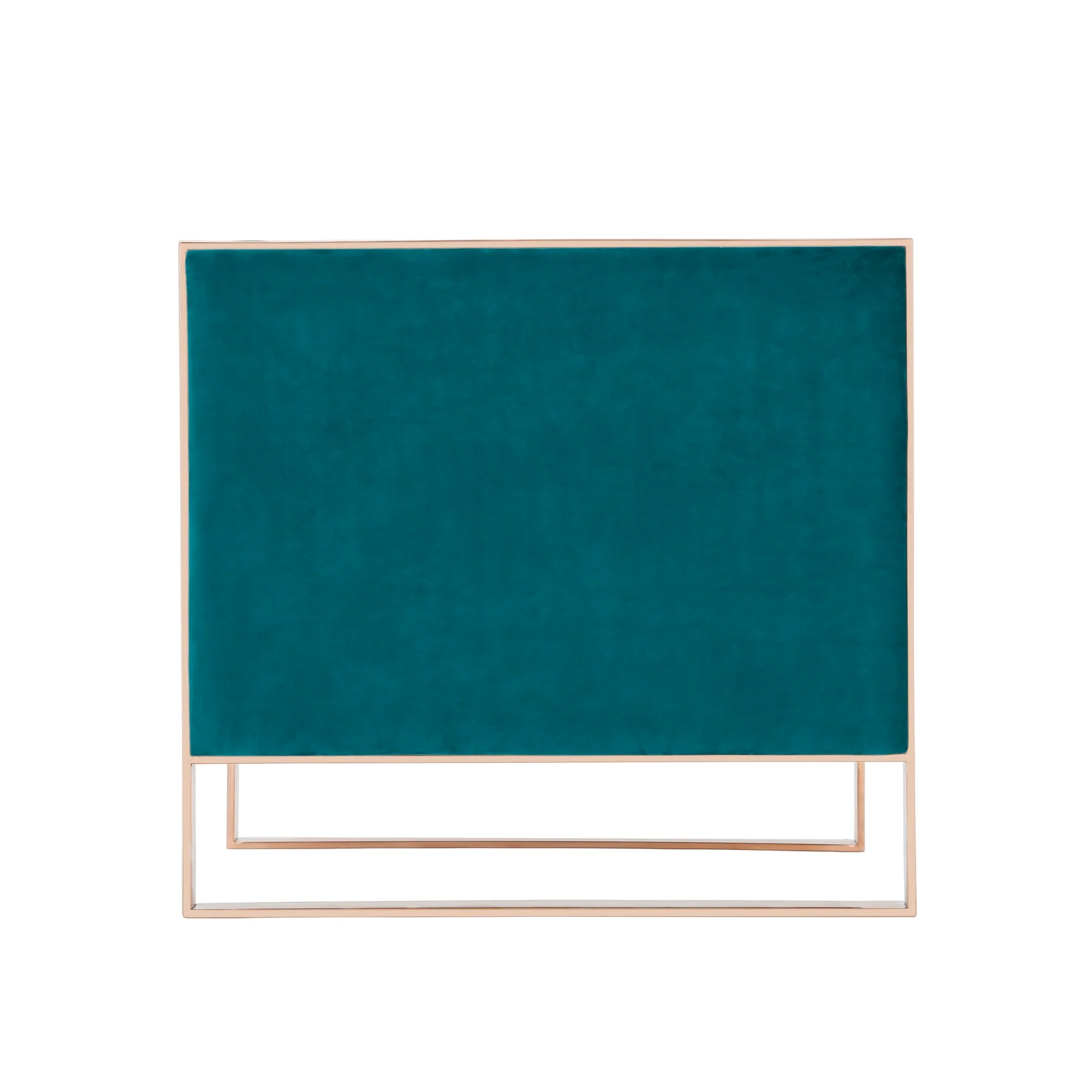 Trillium Accent Chair in Teal and Gold - Image 5