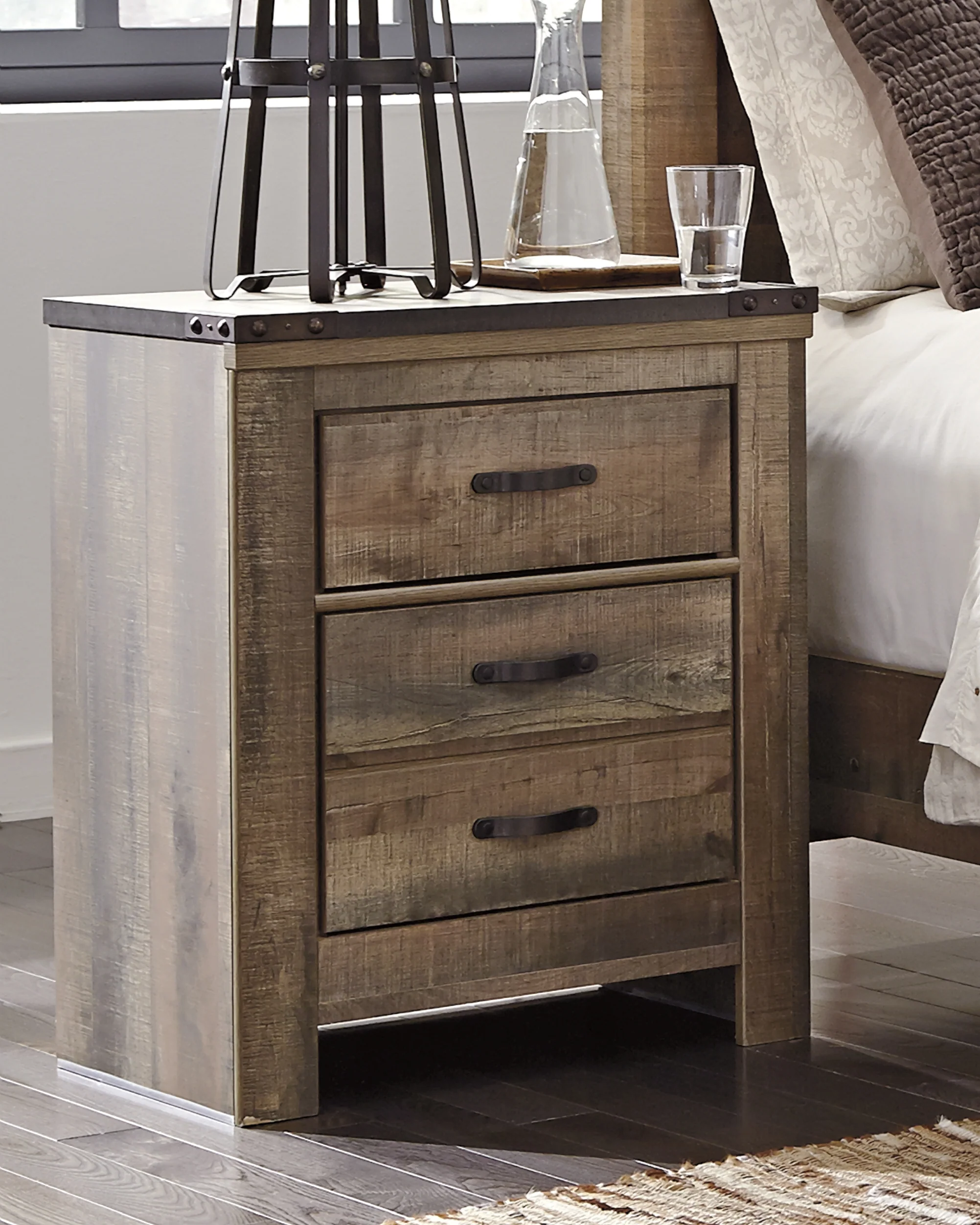 Trinell Brown Twin Bookcase Bed, Dresser and 2 Nightstands - Image 11