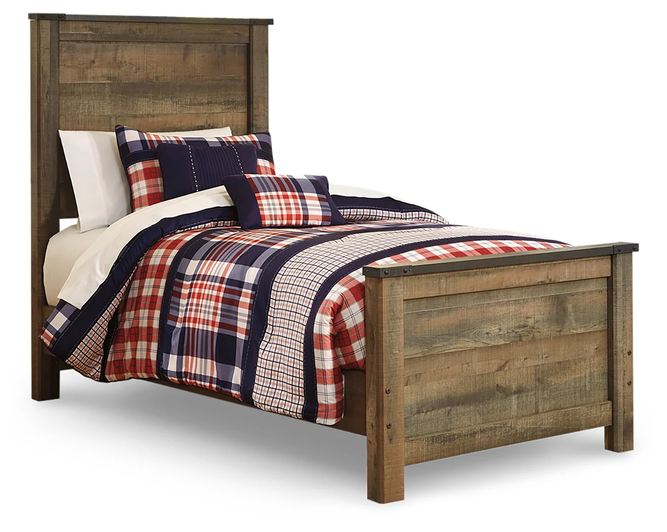 Trinell Brown Twin Panel Bed, Dresser and Mirror (Online Special Price) - Image 3