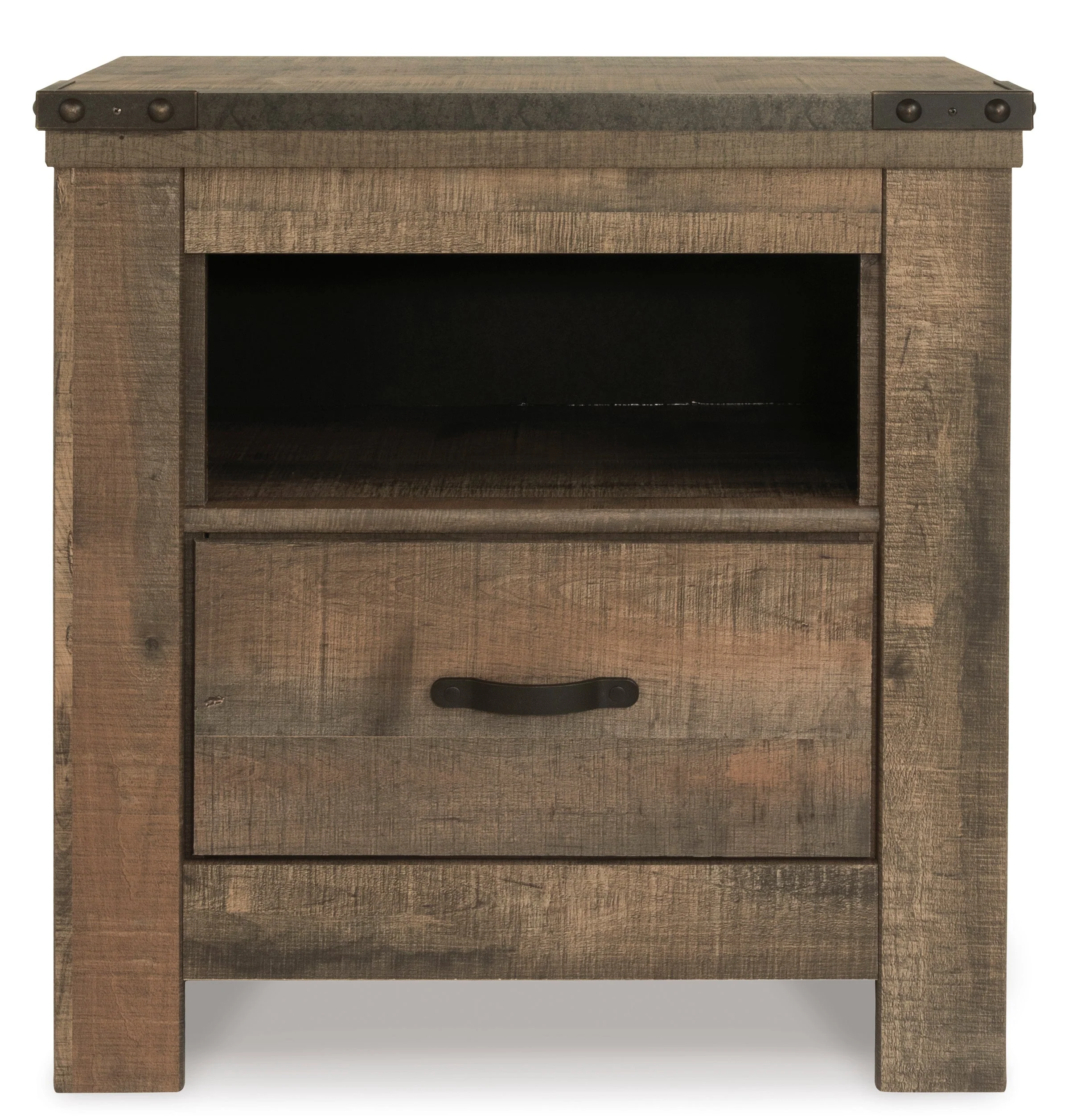 Trinell Brown Nightstand (Online Special Price) - Image 2
