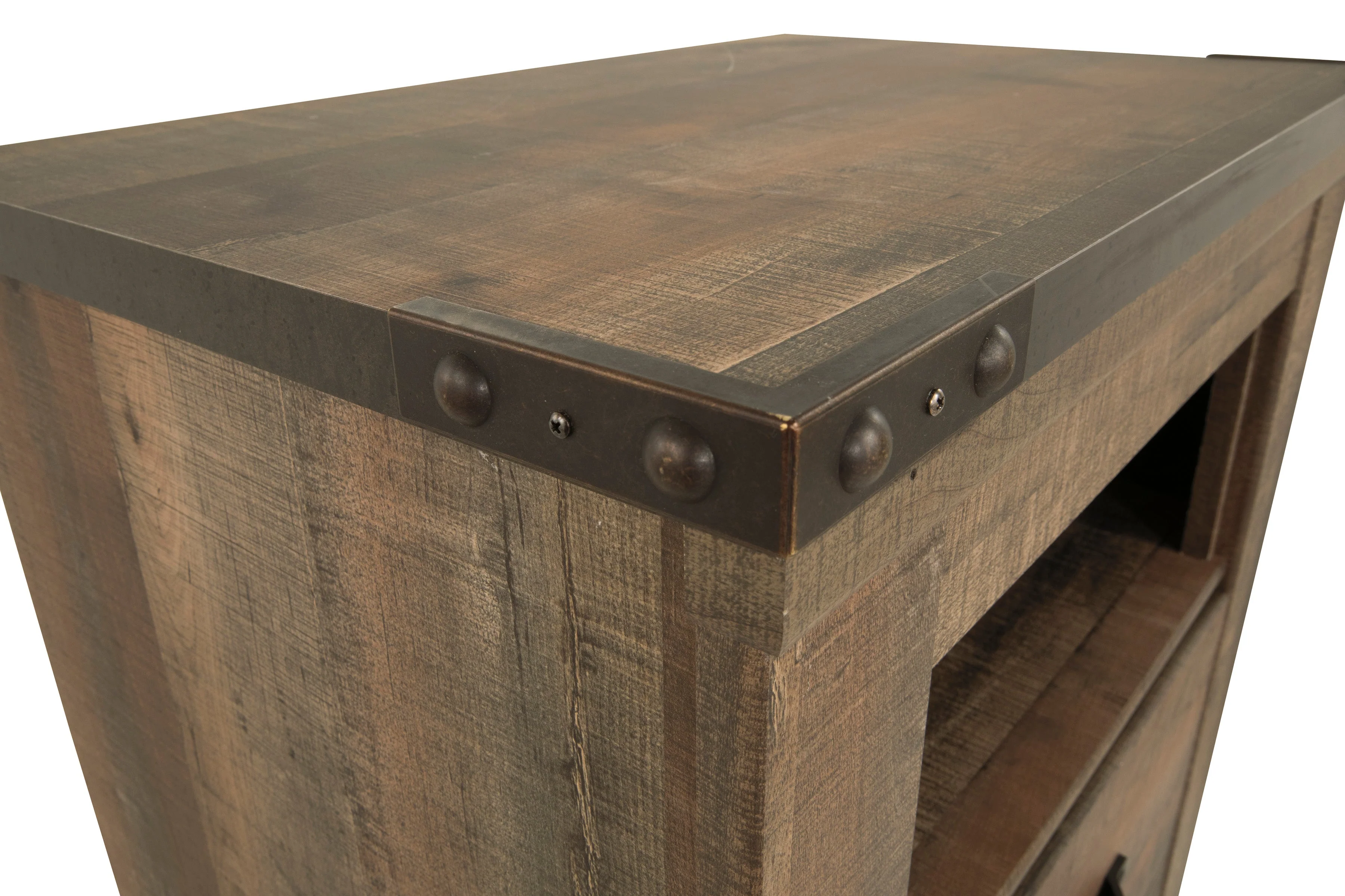 Trinell Brown Nightstand (Online Special Price) - Image 4