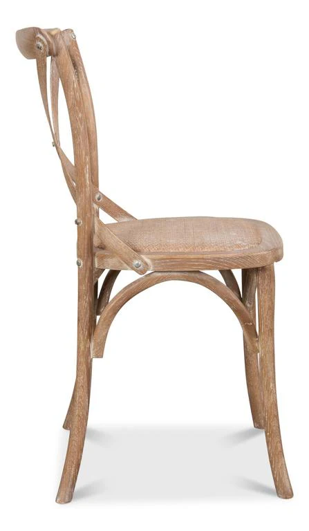 Tuileries Tan Side Chair (Set of 2) - Image 2