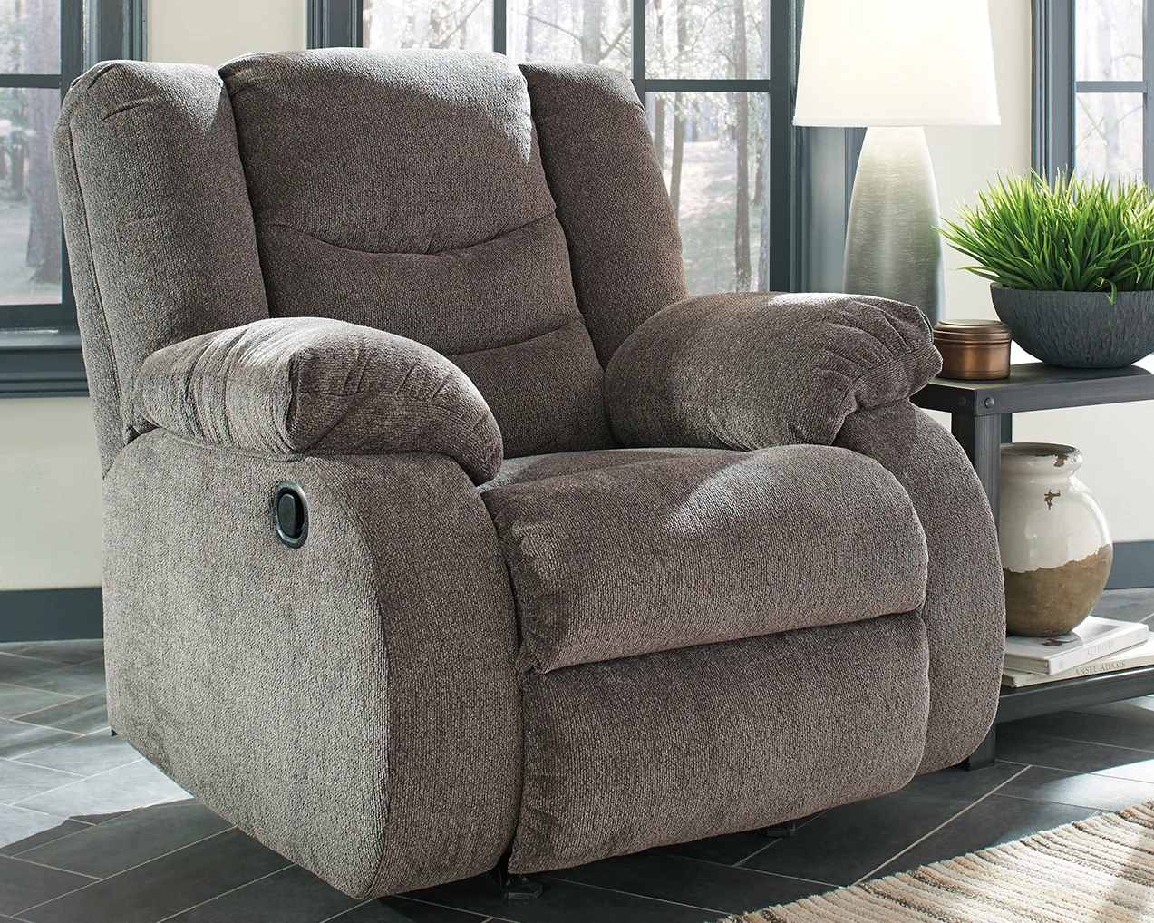 Tulen Gray Reclining Sofa and Recliner - Image 4