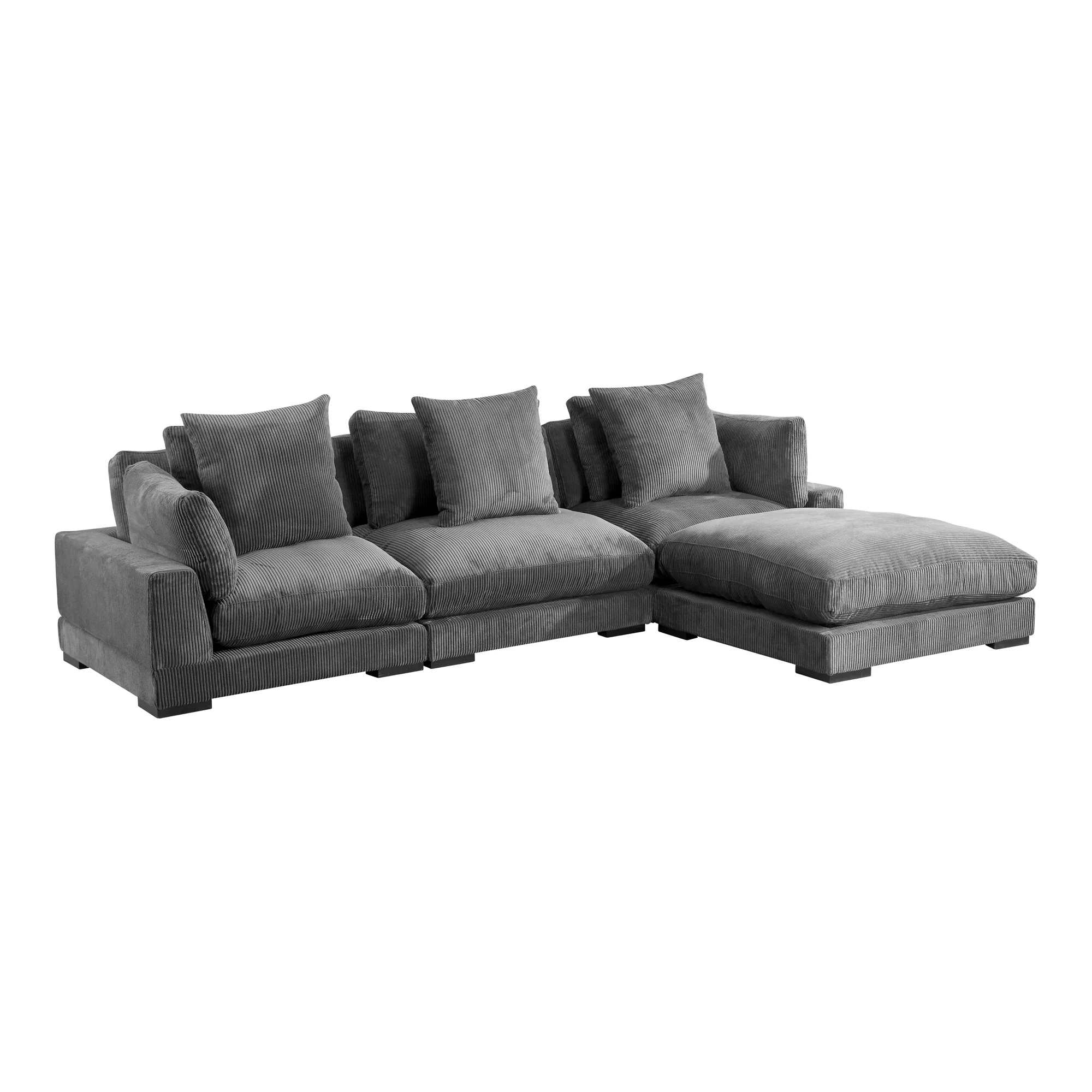 Tumble Grey Lounge Modular Sectional - Image 2