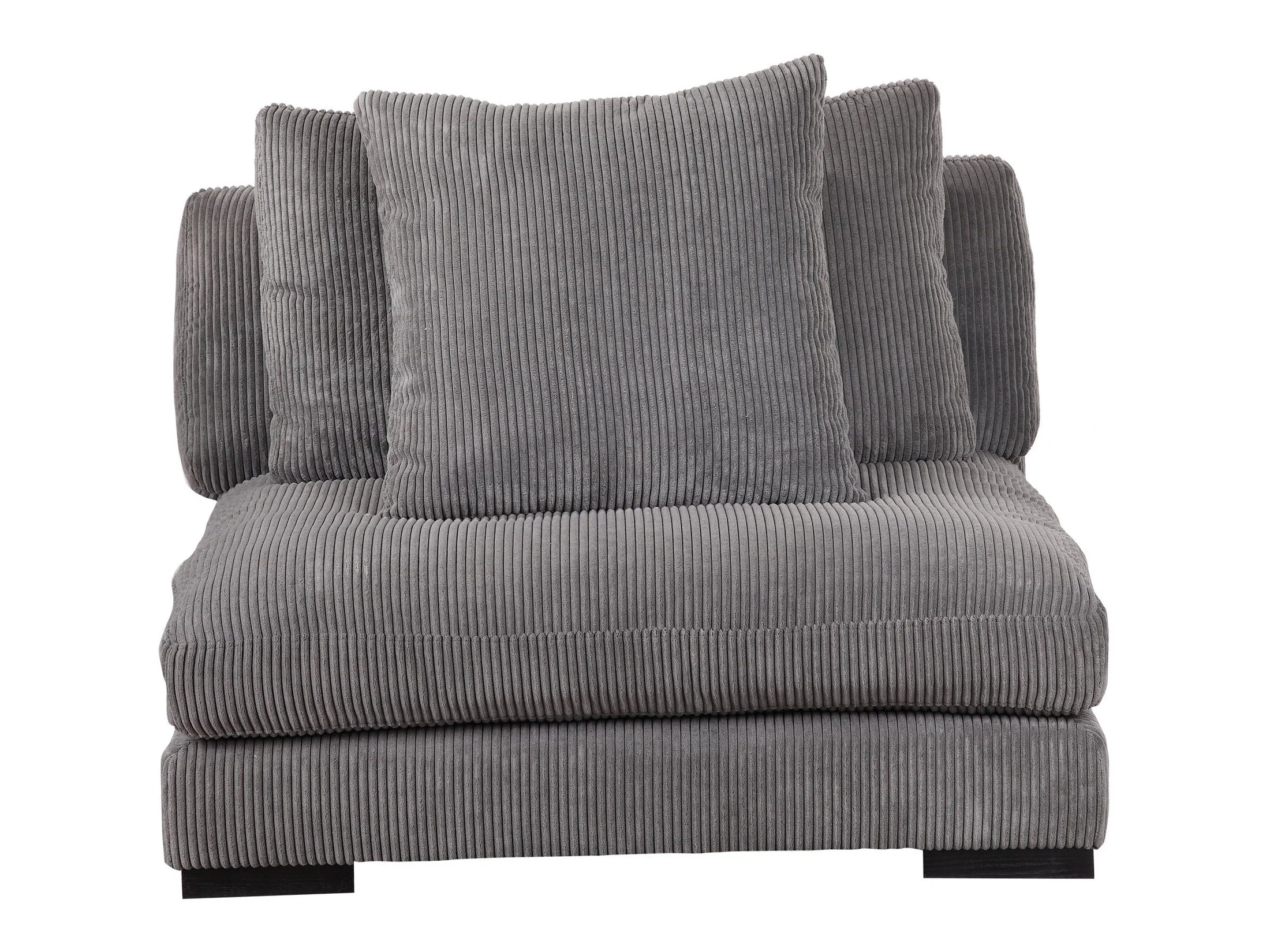 Tumble Grey Slipper Chair