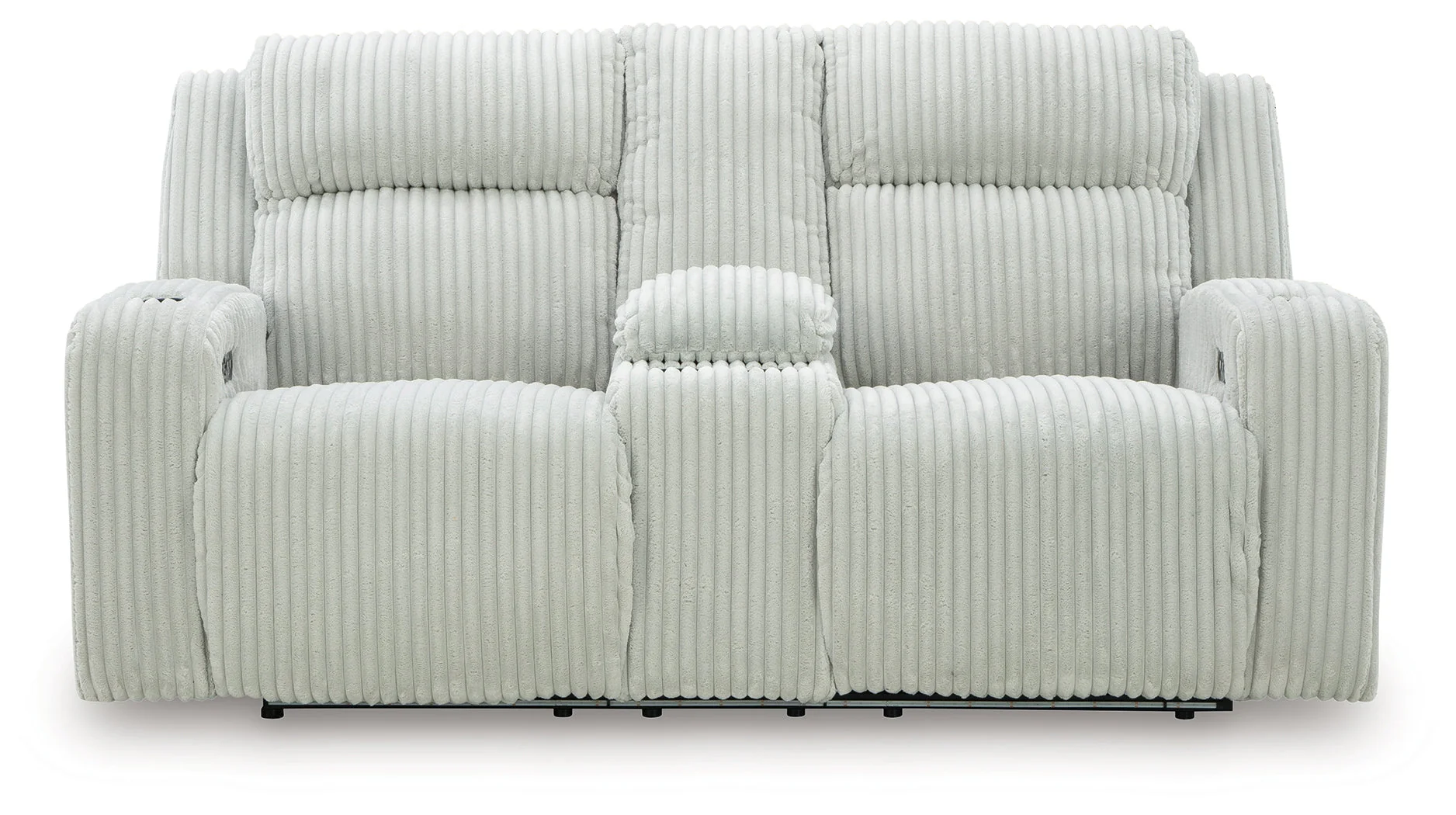 TwinBrooke Alloy Dual Power Reclining Loveseat with Console - Image 5