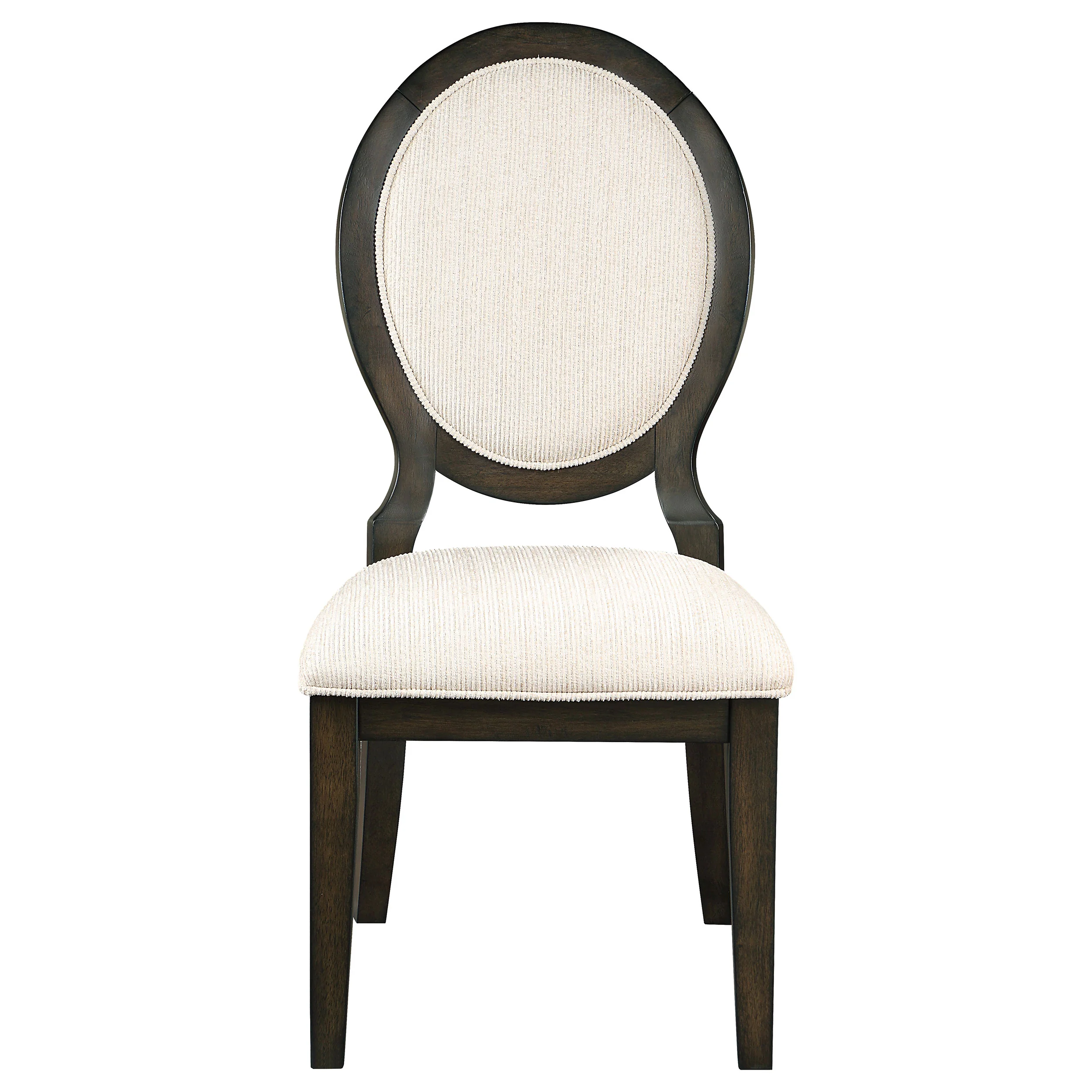 Twyla Dark Cocoa 5-piece Round Wood Dining Room Table Set - Image 7