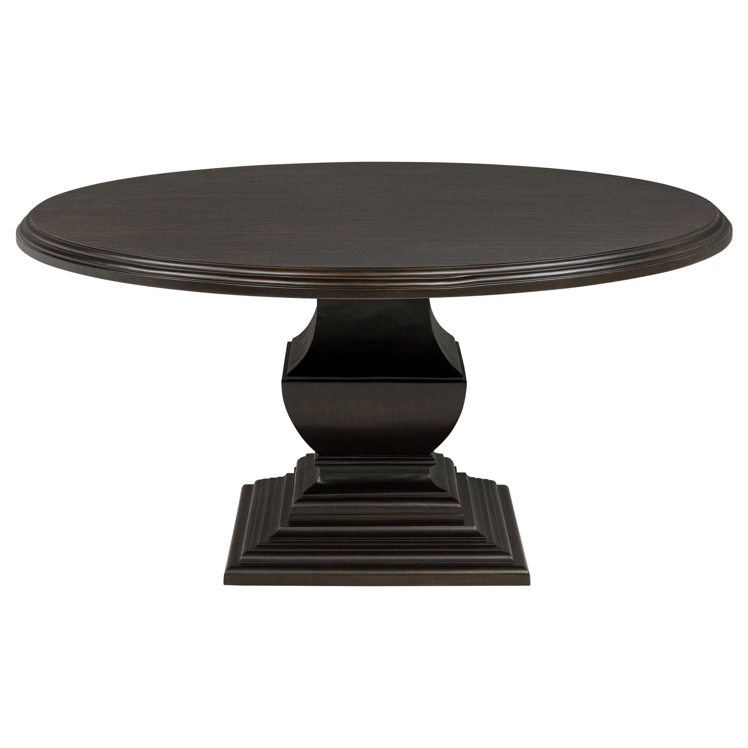 Twyla Dark Cocoa 7-piece Round Wood Dining Room Table Set - Image 4