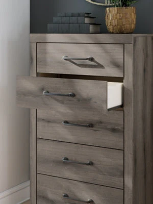 Urbanoore Brown Gray 32" 5 Drawer Chest of Drawers - Image 10